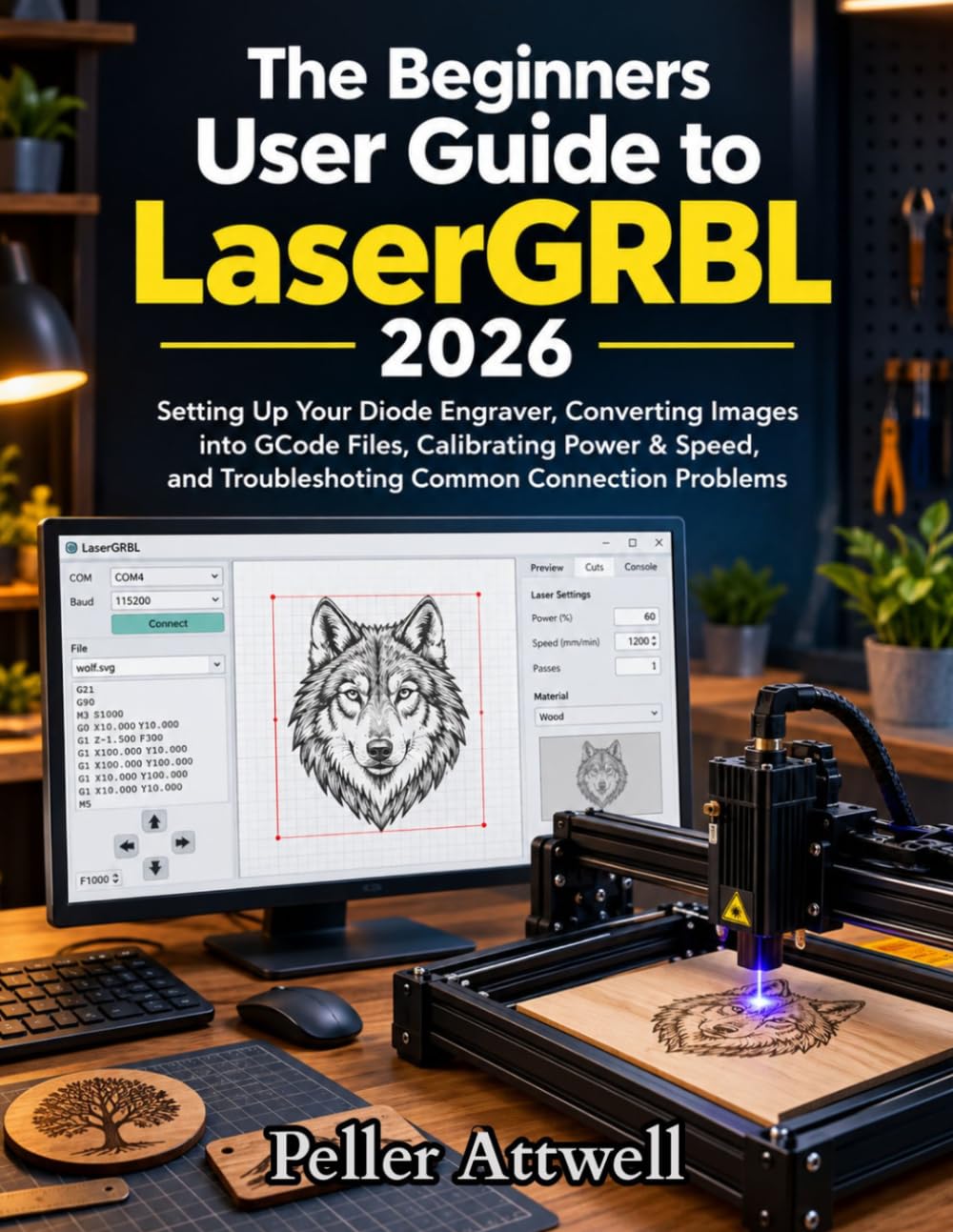 The Beginners User Guide to LaserGRBL 2026 Setting Up Your Diode Engraver: Converting Images into GCode Files, Calibrating Power & Speed, and Troubleshooting Common Connection Problems baixar livro de graça