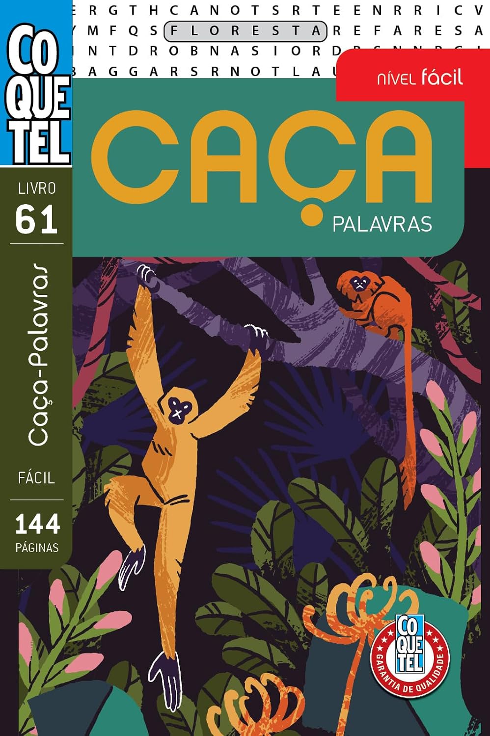 Livro Coquetel Caça Palavras 61 baixar livro de graça