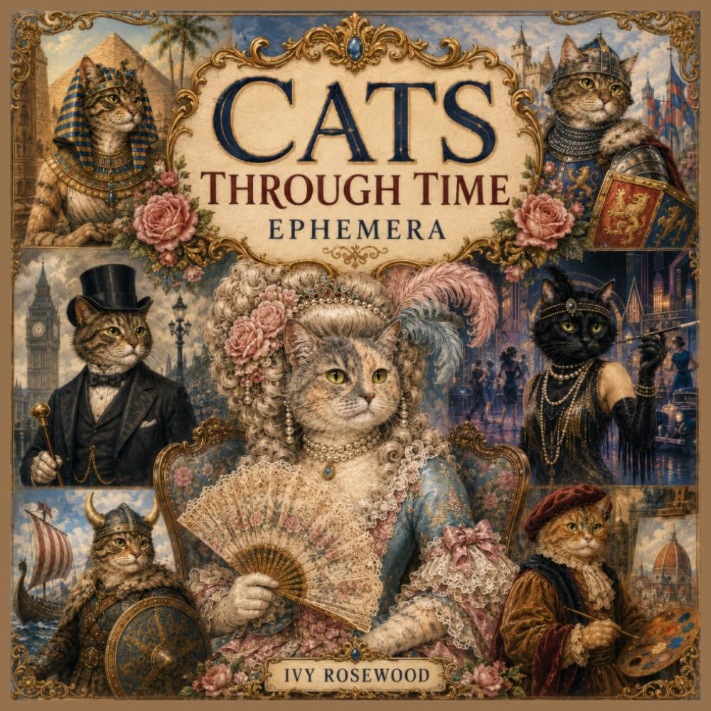 Cats Through Time Ephemera: 80 Historical Cat Ephemera Pieces for Junk Journaling, Scrapbooking, Collage, Card Making & Paper Crafts baixar livro de graça
