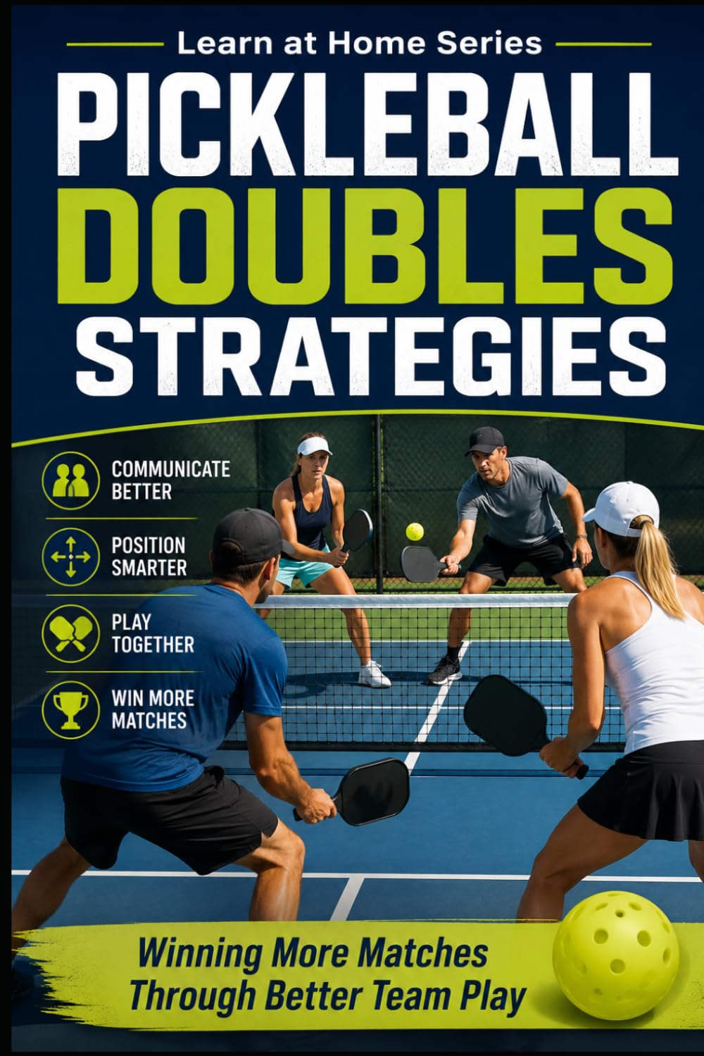 ler totalmente Pickleball Doubles Strategies: Winning More Matches Through Better Team Play: 16