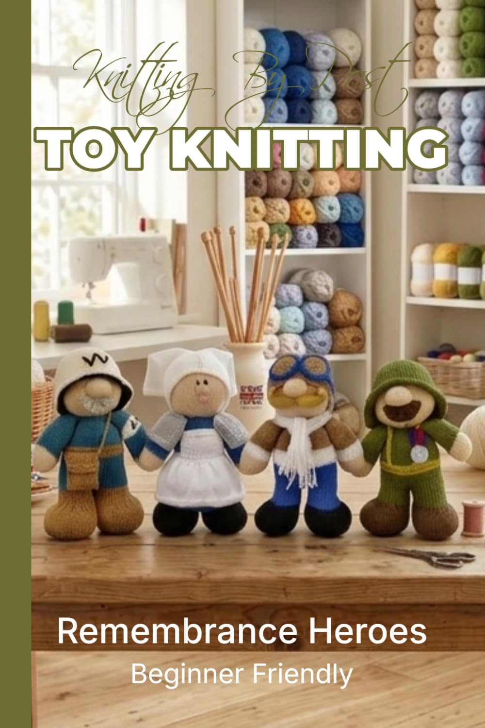 ler totalmente Knitting by Post: Remembrance Heroes Pattern Book – 4 Easy-to-Follow Toy Designs: Regular Text Size Print Knitting Patterns (REGULAR SIZED PRINT Knitting by Post)