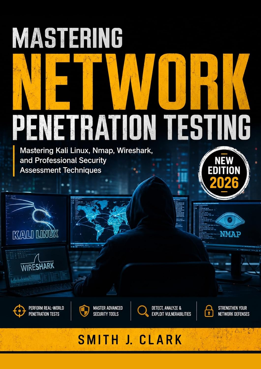 ler totalmente Mastering Network Penetration Testing: Mastering Kali Linux, Nmap, Wireshark, and Professional Security Assessment Techniques (English Edition)