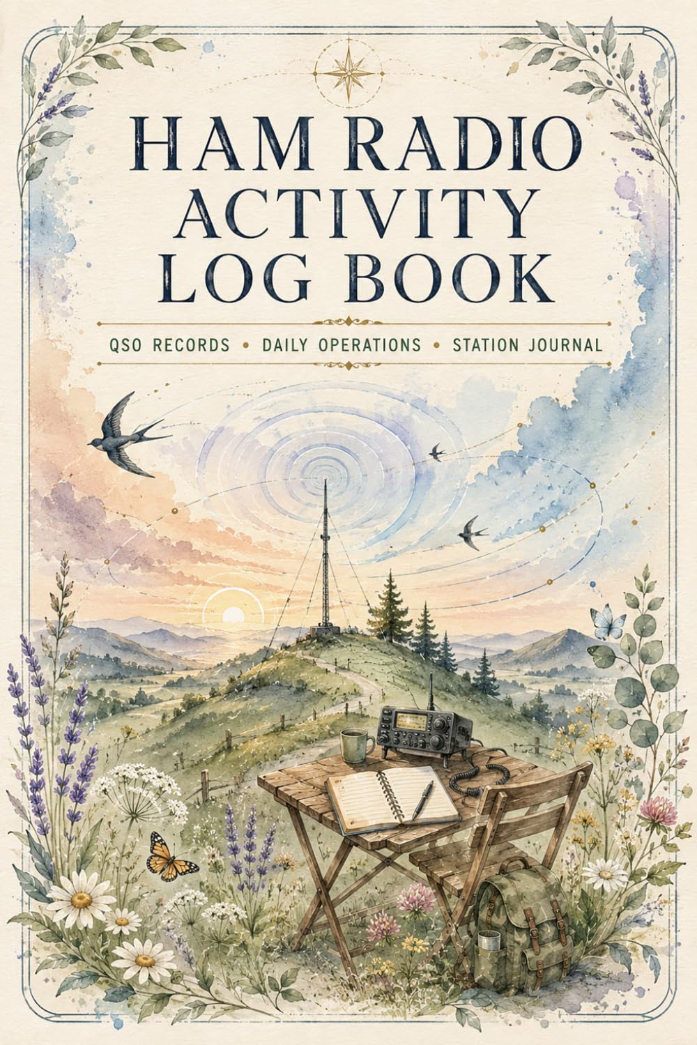 Ham Radio Activity Log Book: Contact Record Journal for Recording Daily Operations, Signal Reports, Locations, Frequencies and Equipment Details baixar o livro de graça