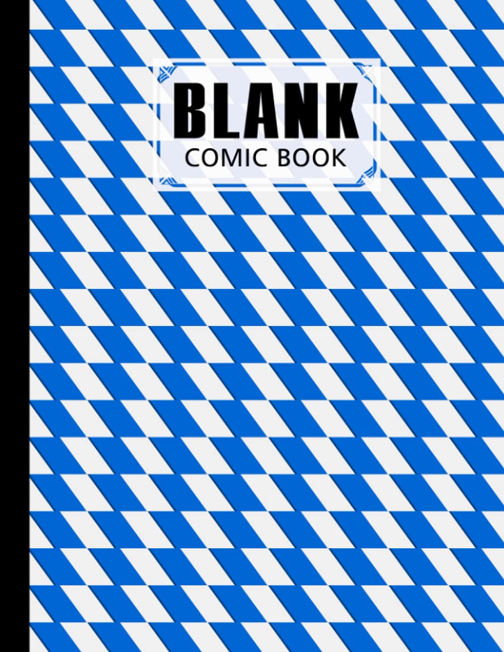 Blank Comic Book: Parallelograms Cover, Draw Your Own Comics - 120 Pages of Fun and Unique Templates - A Large 8.5" x 11" Notebook by Hedi Krämer baixar livro de graça