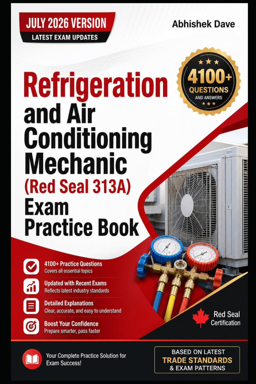 ler totalmente Red Seal 313A Refrigeration and Air Conditioning Mechanic Exam Prep: 4,100+ Practice Questions & Answers | Complete Certification Study Guide [July 2026 Edition]