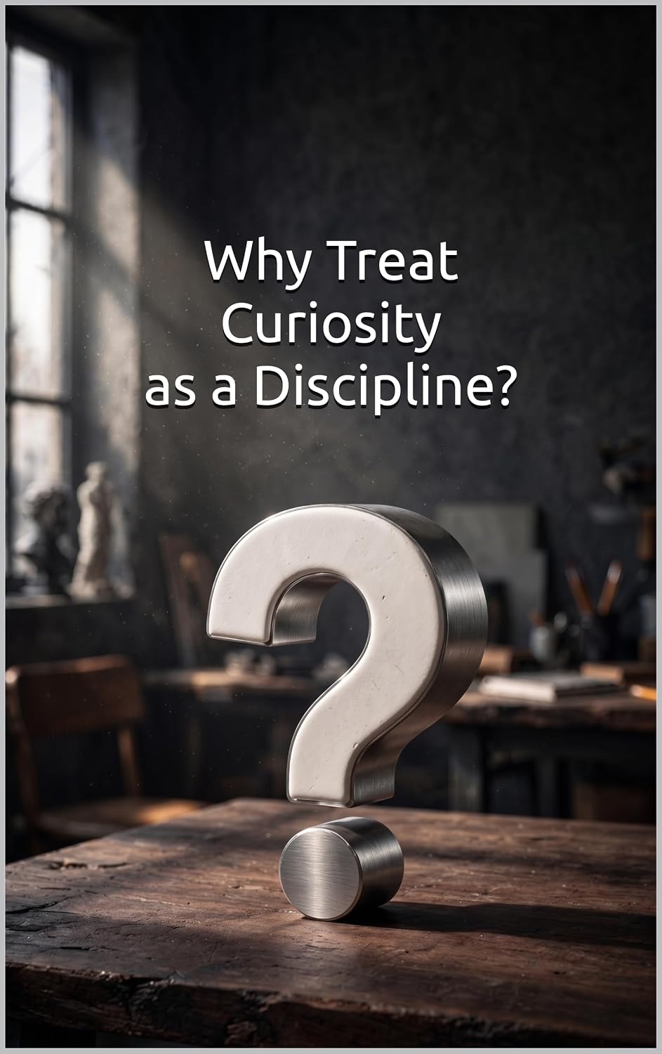 ler totalmente Why Treat Curiosity as a Discipline?: How to Ask Better Questions on Ordinary Days (English Edition)