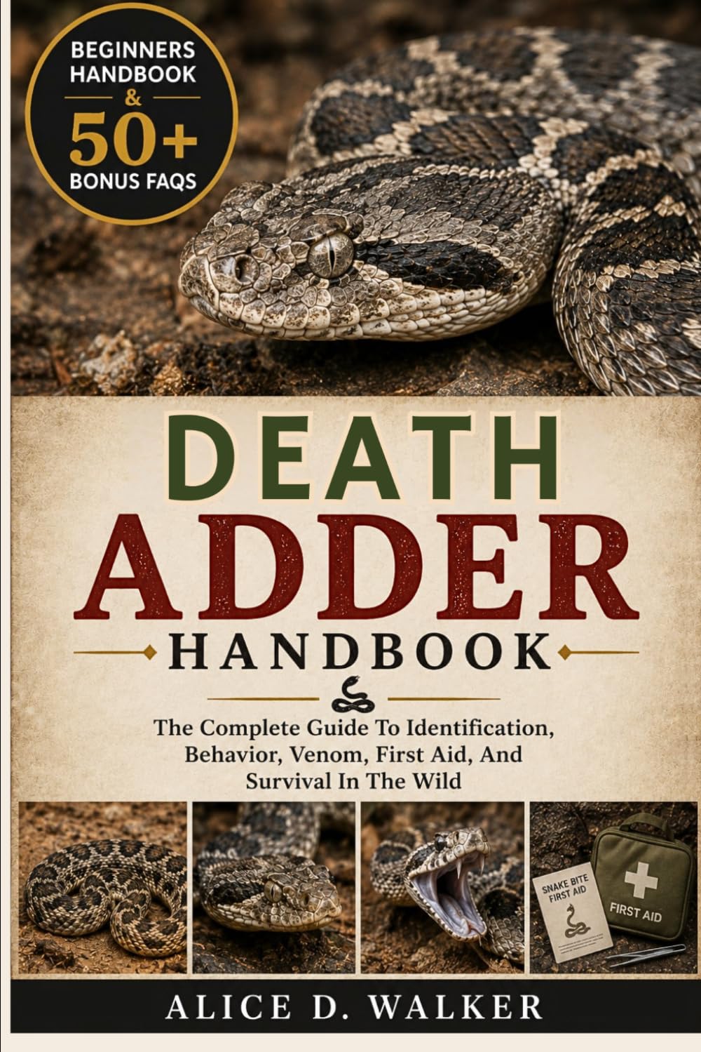 capítulo por capítulo baixar DEATH ADDER HANDBOOK: The Complete Guide To Identification, Behavior, Venom, First Aid, And Survival In The Wild