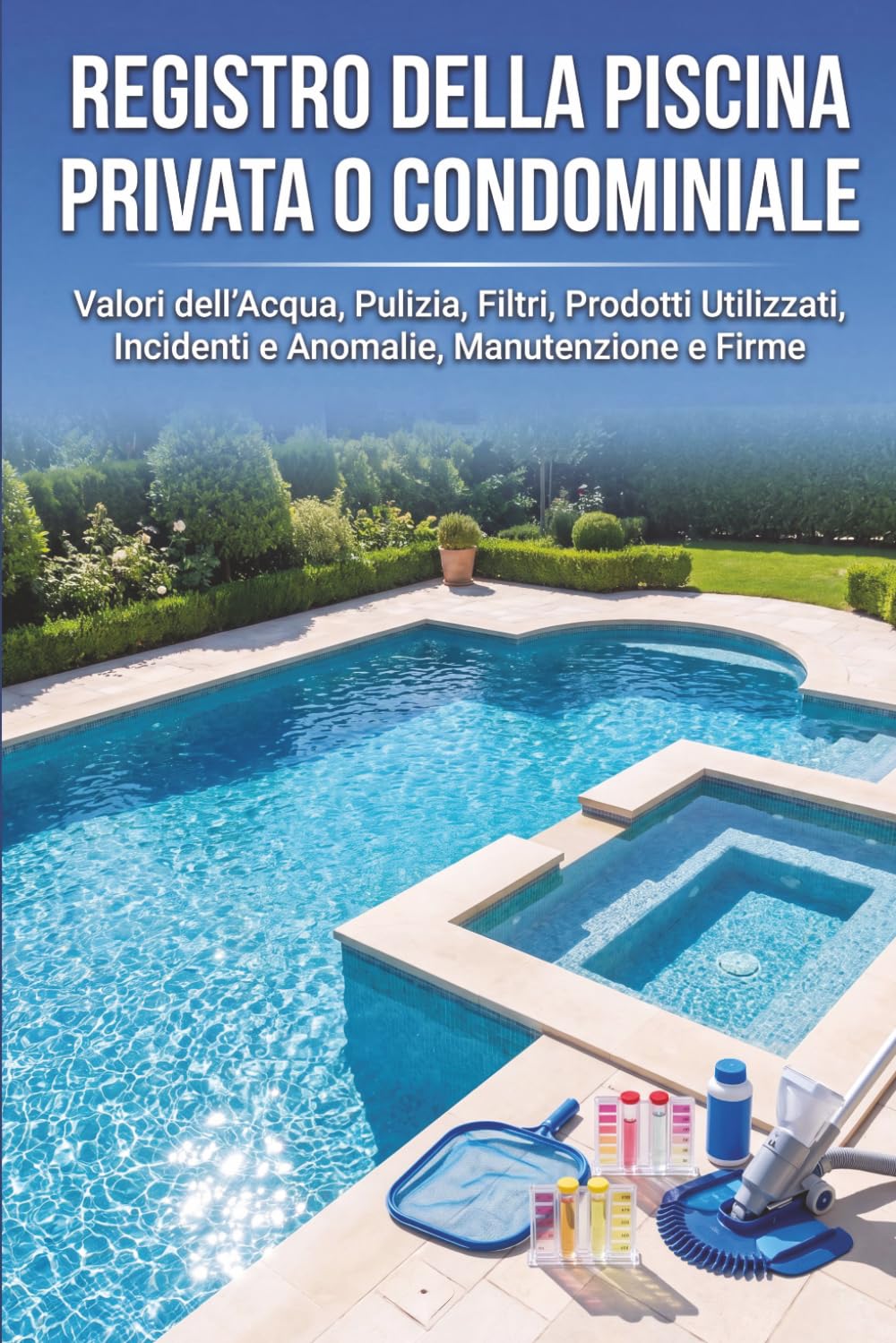 ler totalmente Registro della Piscina Privata o Condominiale: Valori dell’Acqua, Pulizia, Filtri, Prodotti Utilizzati, Incidenti e Anomalie, Manutenzione e Firme (Italian Edition)