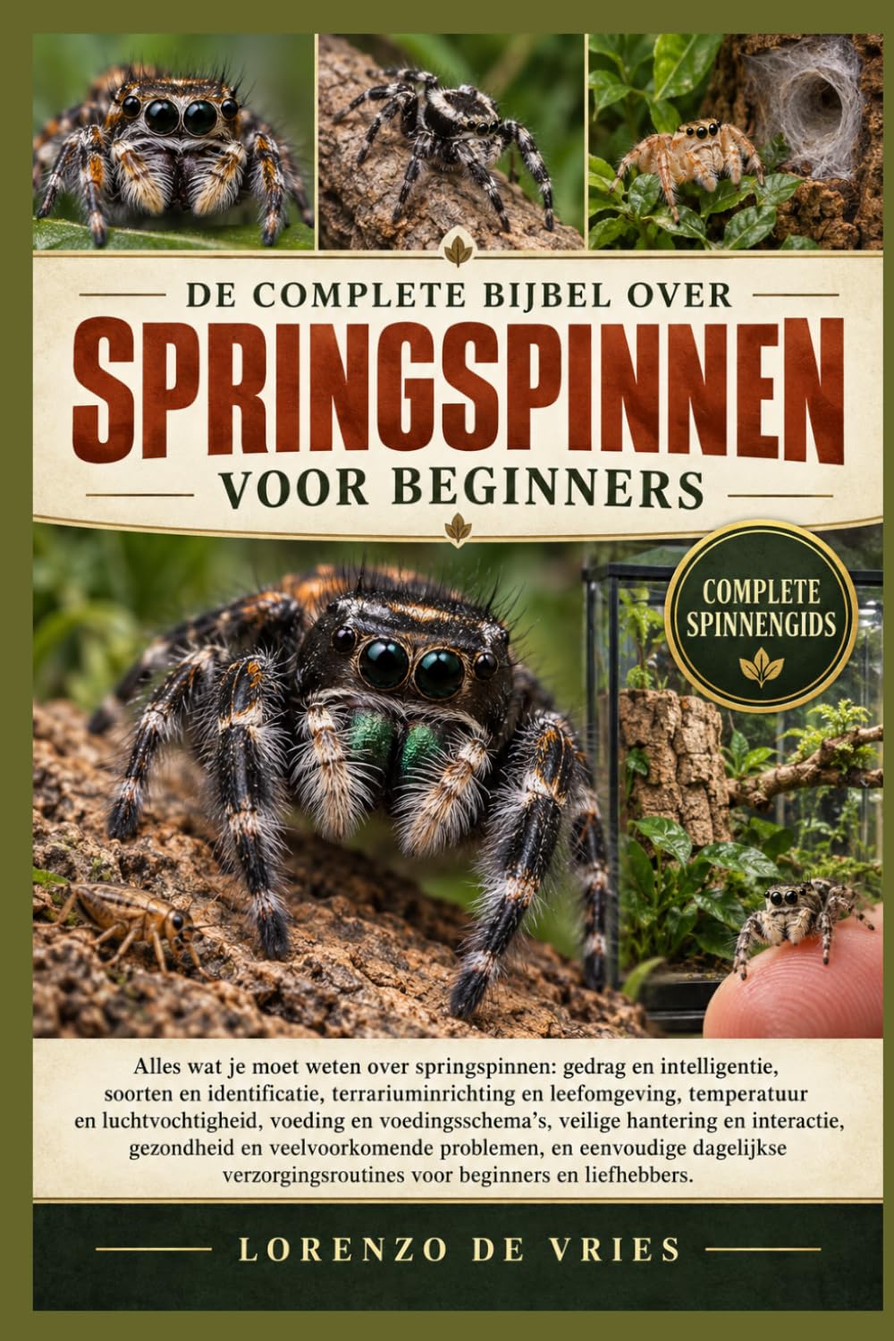 de Complete Bijbel Over Springspinnen Voor Beginners: Alles wat je moet weten over springspinnen: gedrag en intelligentie, soorten en... voor beginners en liefhebbers. baixar o livro de graça
