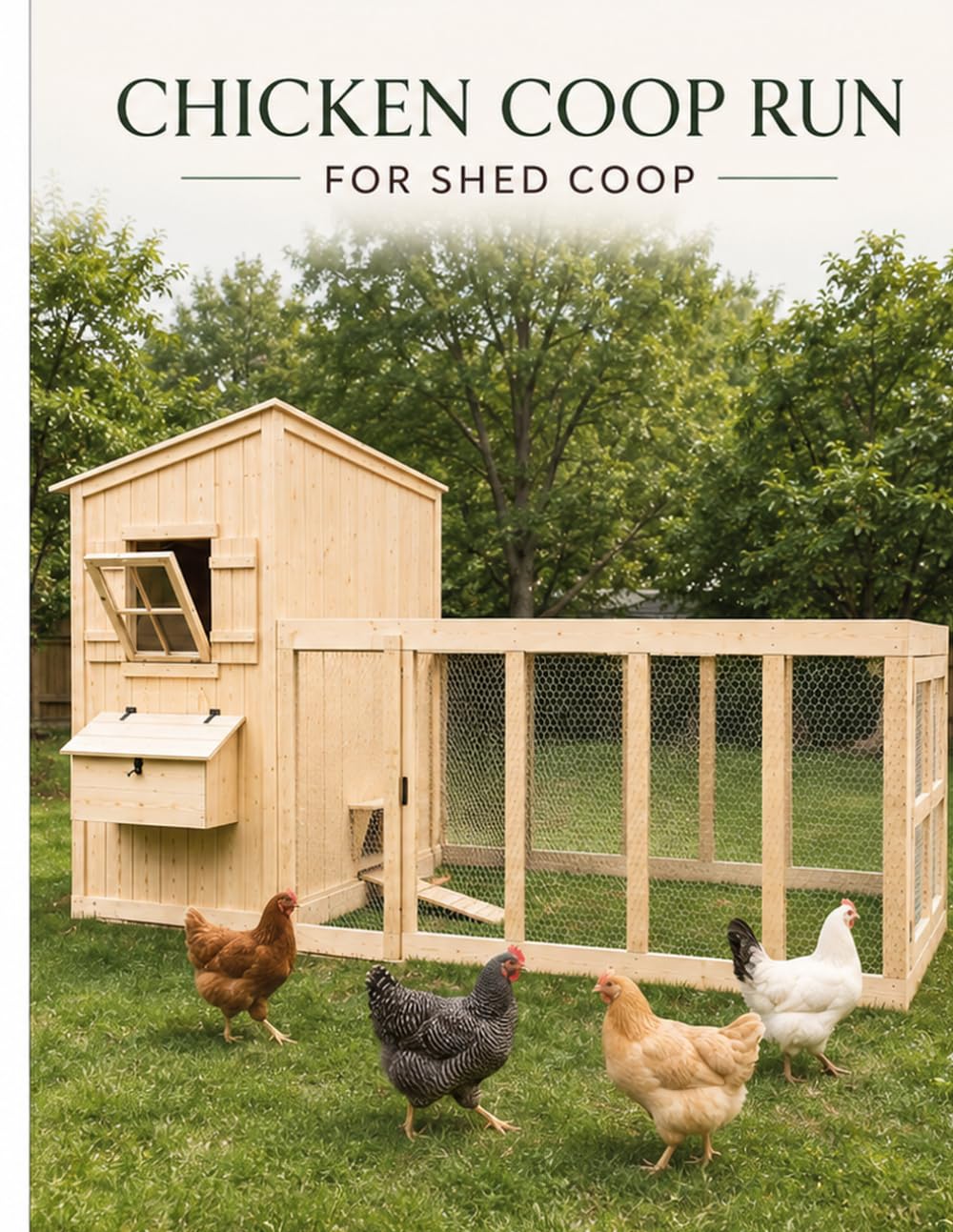 Chicken Coop Run: For Shed Coop baixar livro de graça