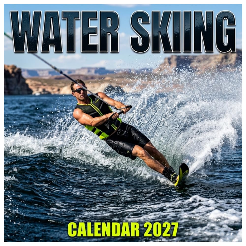 Water Skiing Calendar 2027: Carving the Wake with Speed Adrenaline baixar livro de graça