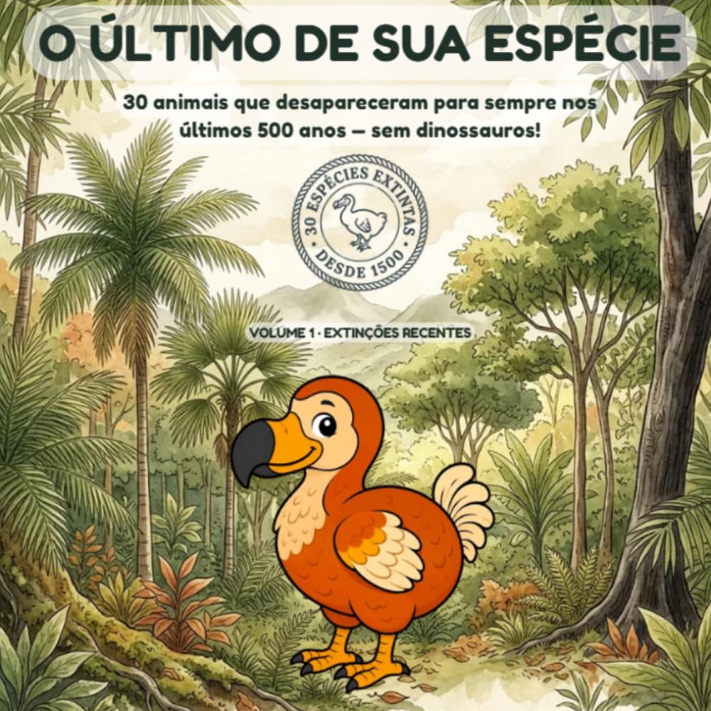 capítulo por capítulo baixar O Último de Sua Espécie: 30 animais que desapareceram para sempre nos últimos 500 anos — sem dinossauros! (Portuguese Edition)