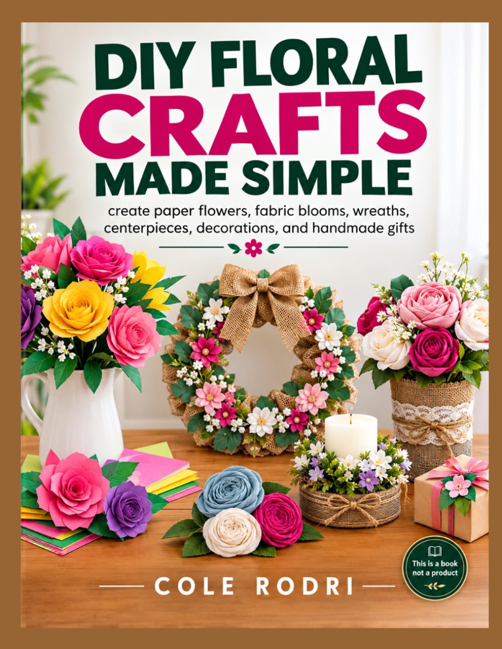 DIY FLORAL CRAFTS MADE SIMPLE: create paper flowers, fabric blooms, wreaths, centerpieces, decorations, and handmade gifts baixar livro de graça