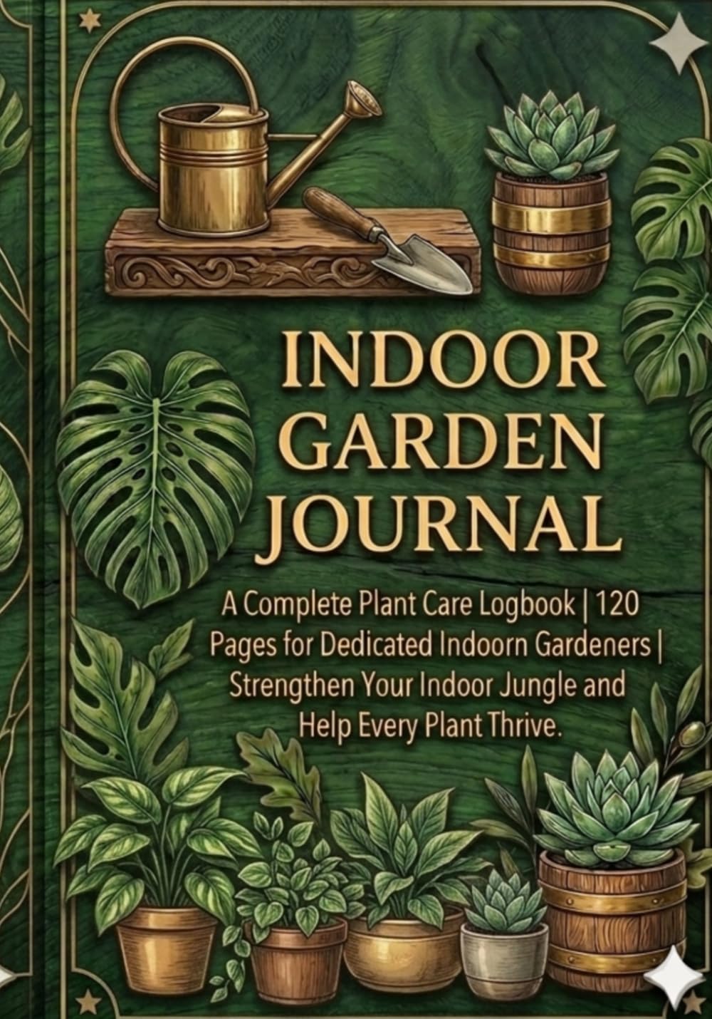 Indoor Garden Journal: A Complete Plant Care Logbook | 120 Pages for Dedicated Indoor Gardeners | Strengthen Your Indoor Jungle and Help Every Plant Thrive baixar livro de graça