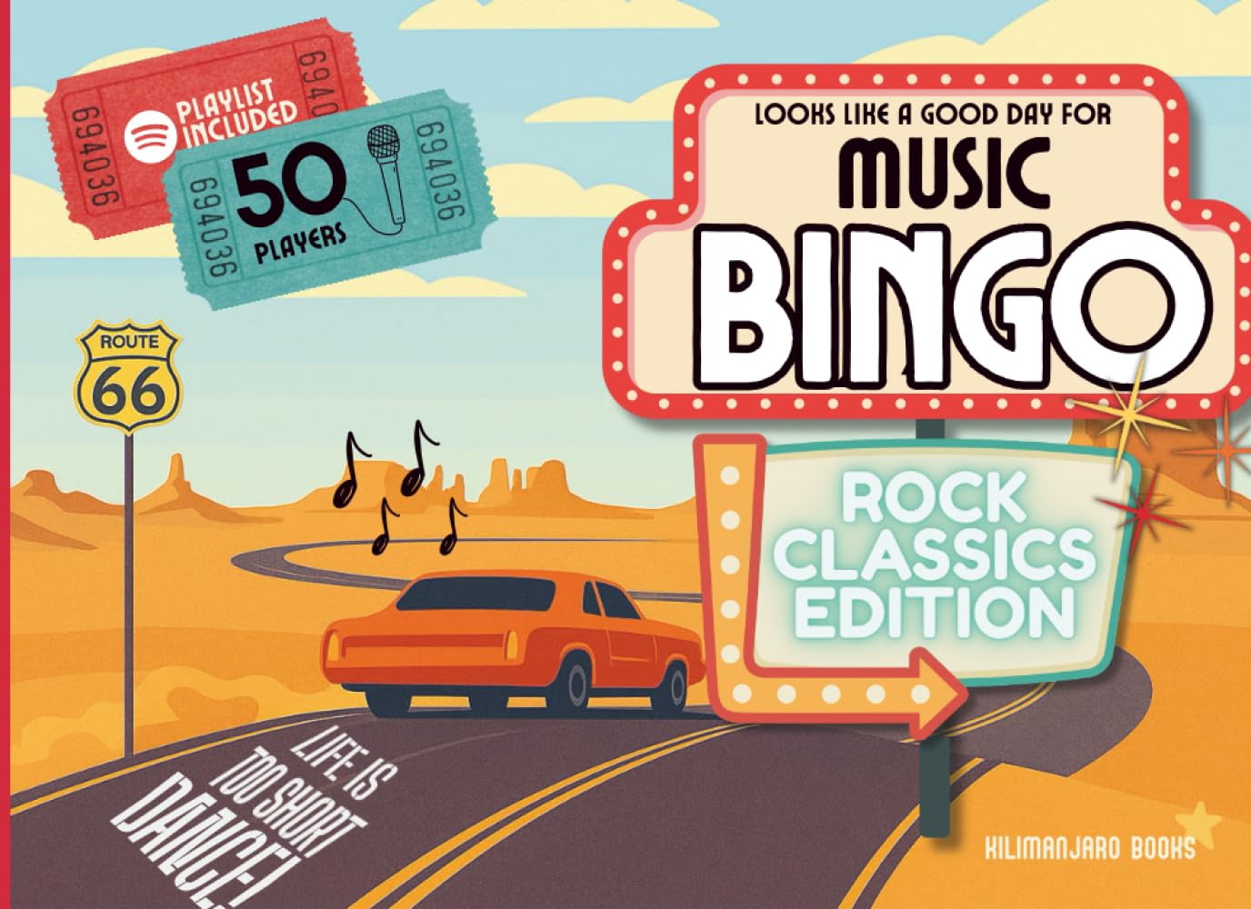 MUSIC BINGO! ROCK CLASSICS EDITION!: featuring rock anthems like AC/DC, Nirvana, Rolling Stones, Guns n' Roses, Queen, Bon Jovi, Red Hot and more! Best present for that rock lover! baixar livro de graça
