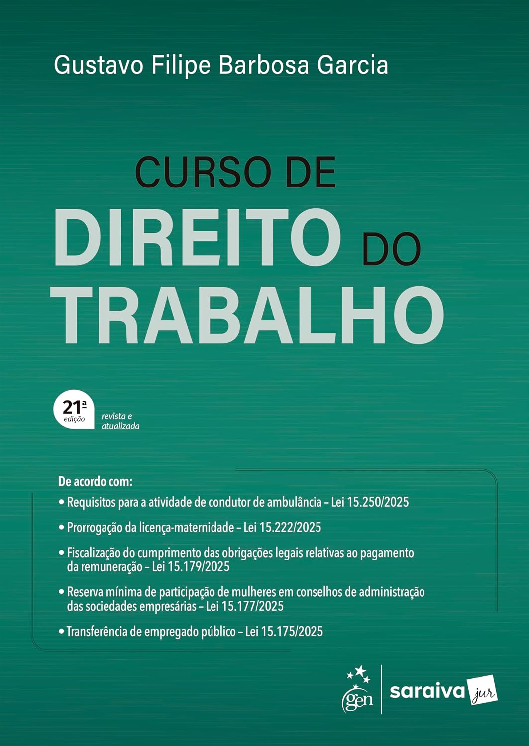 ler totalmente Curso de Direito do Trabalho - 21ª Edição 2026
