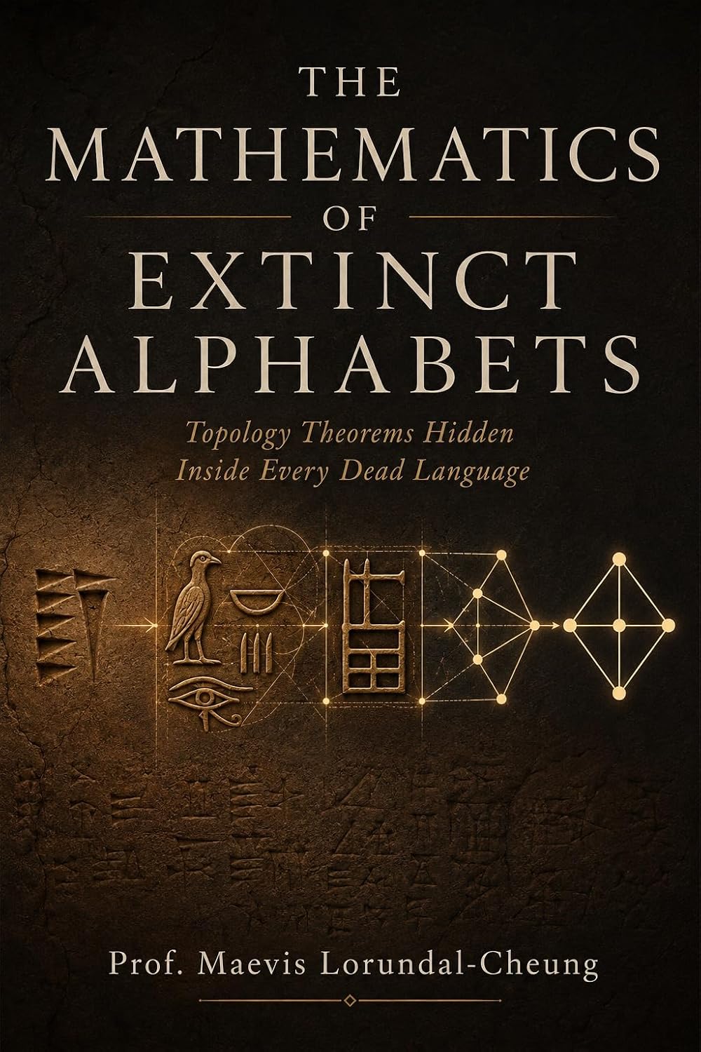 ler totalmente THE MATHEMATICS OF EXTINCT ALPHABETS: Topology Theorems Hidden Inside Every Dead Language (English Edition)