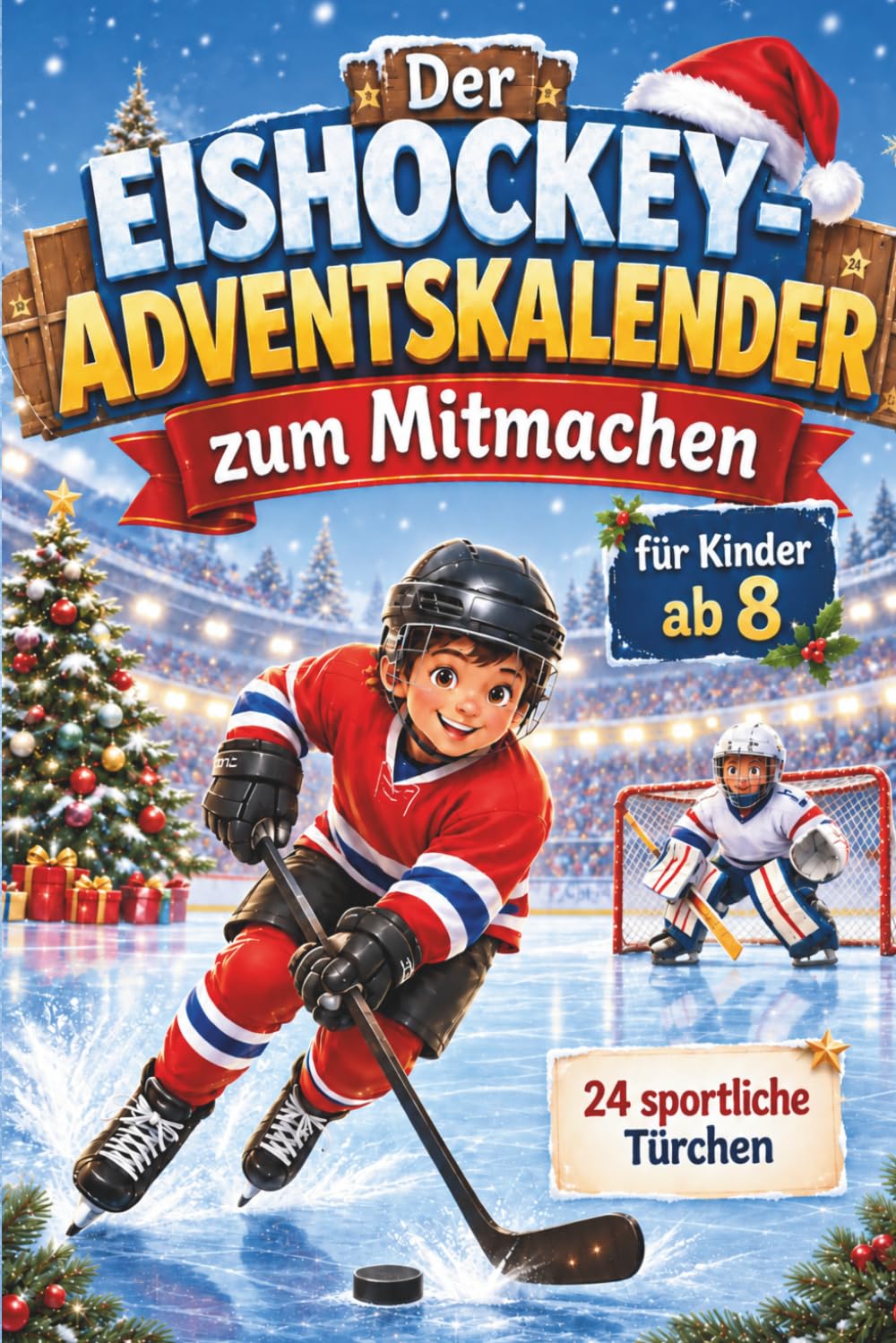 Der Eishockey-Adventskalender zum Mitmachen für Kinder ab 8: 24 sportliche Türchen voller Challenges, motivierender Texte und Eishockey-Tipps | Geschenk für junge Eishockey-Fans (German Edition) baixar livro de graça