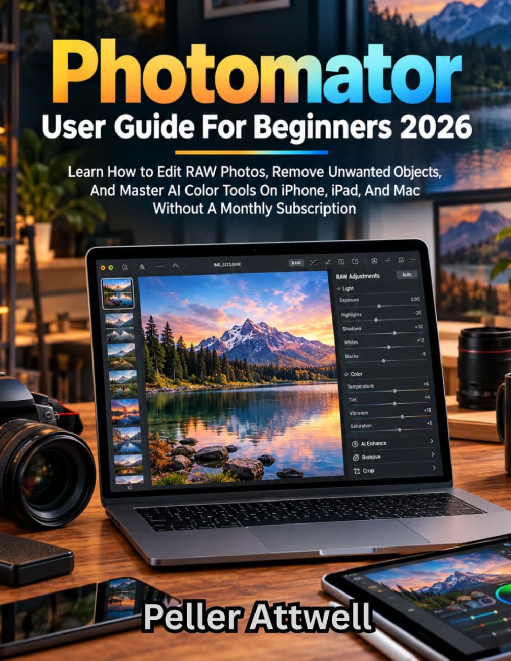 PhotoMator User Guide for Beginners 2026: Learn How to Edit RAW Photos, Remove Unwanted Objects, And Master AI Color Tools On iPhone, iPad & Mac Without A Monthly Subscription baixar livro de graça