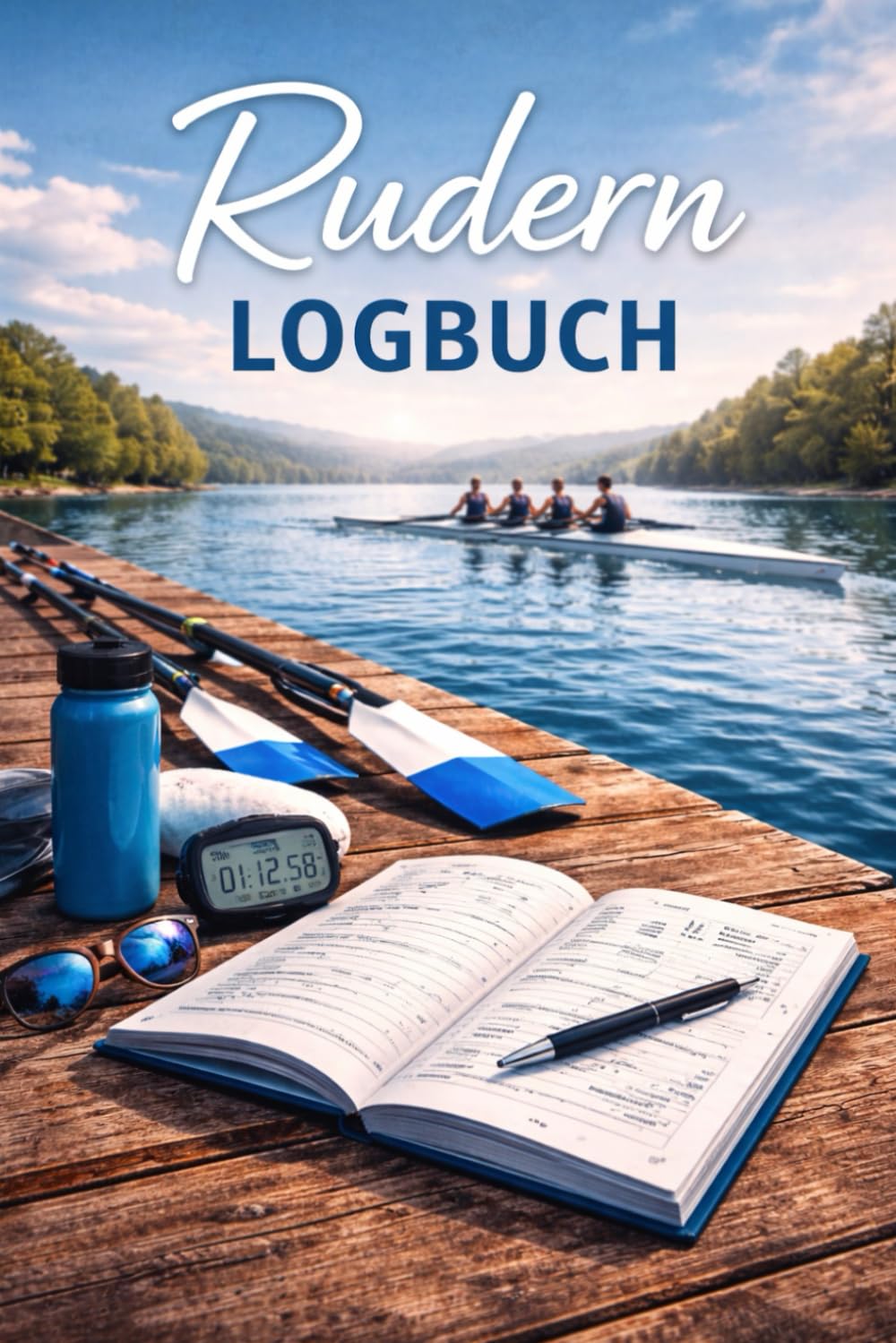 Rudern Logbuch A5: Trainingstagebuch & Ausfahrten-Protokoll – 105 Seiten – 3 Datenseiten pro Einheit – Technik, Intervalle, Splits & Auswertung (German Edition) baixar livro de graça