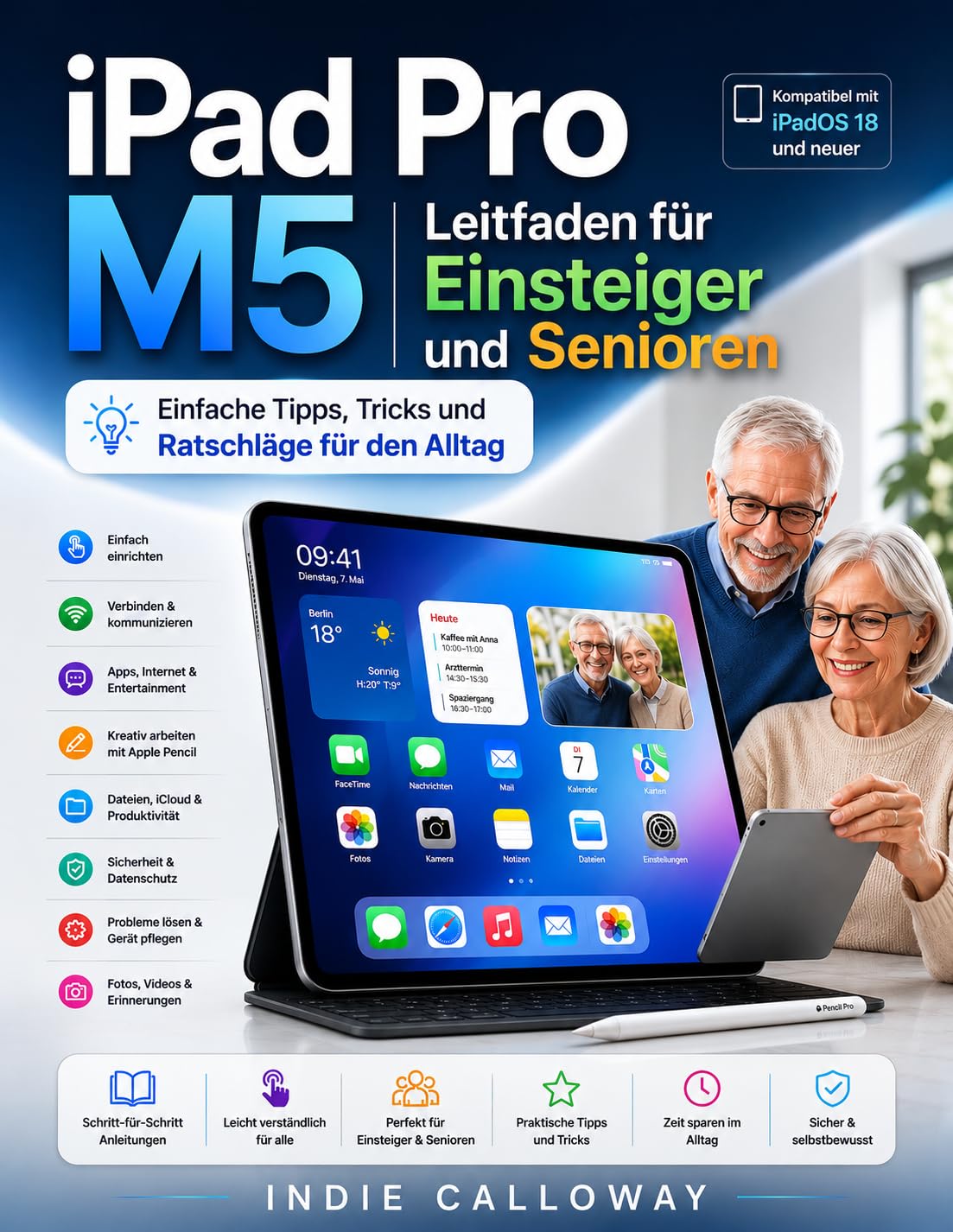 ler totalmente iPad Pro M5 Leitfaden für Einsteiger und Senioren: Einfache Tipps, Tricks und Ratschläge für den Alltag (German Edition)