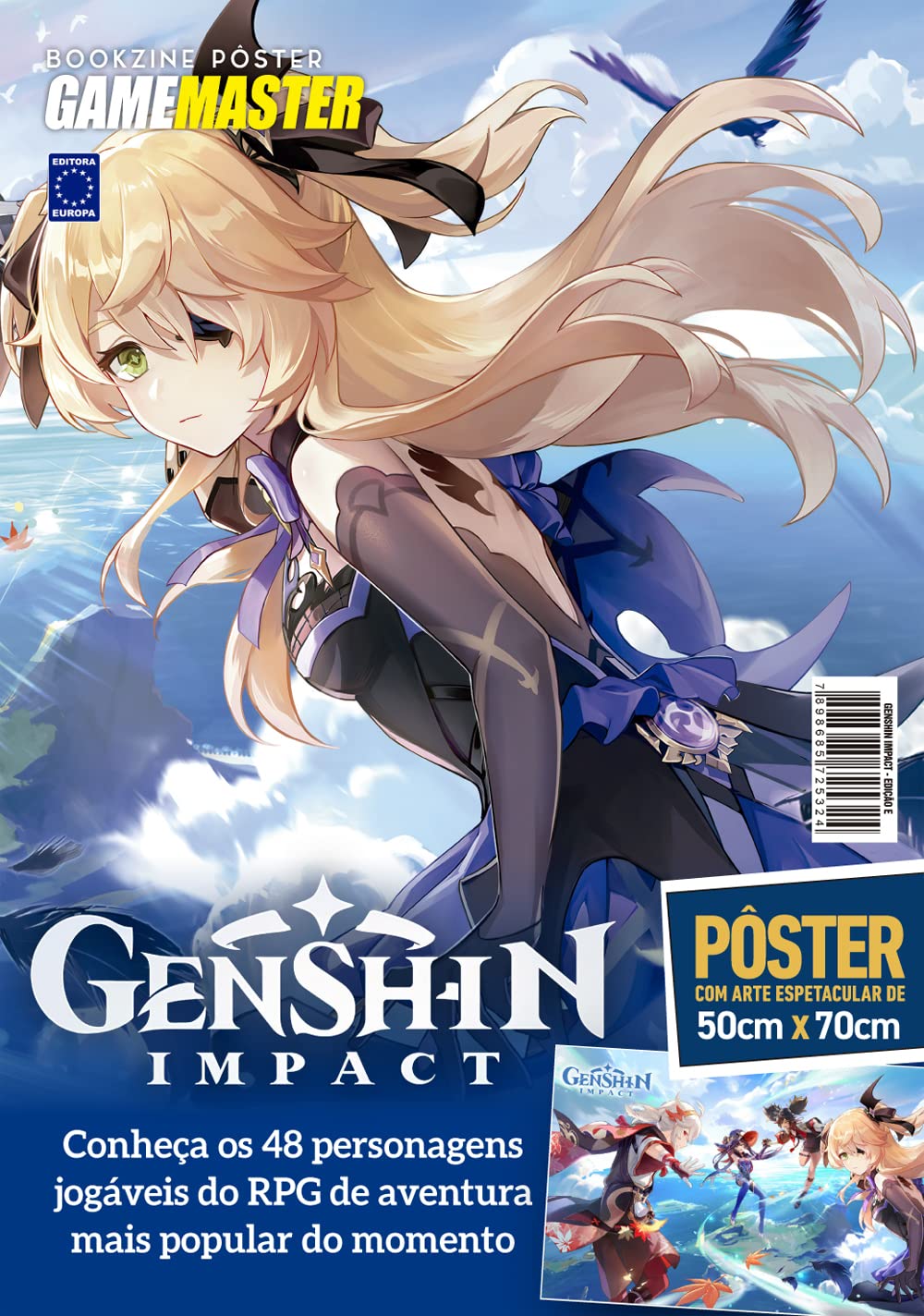 ler totalmente Genshin Impact - Arte E - Superpôster Game Master