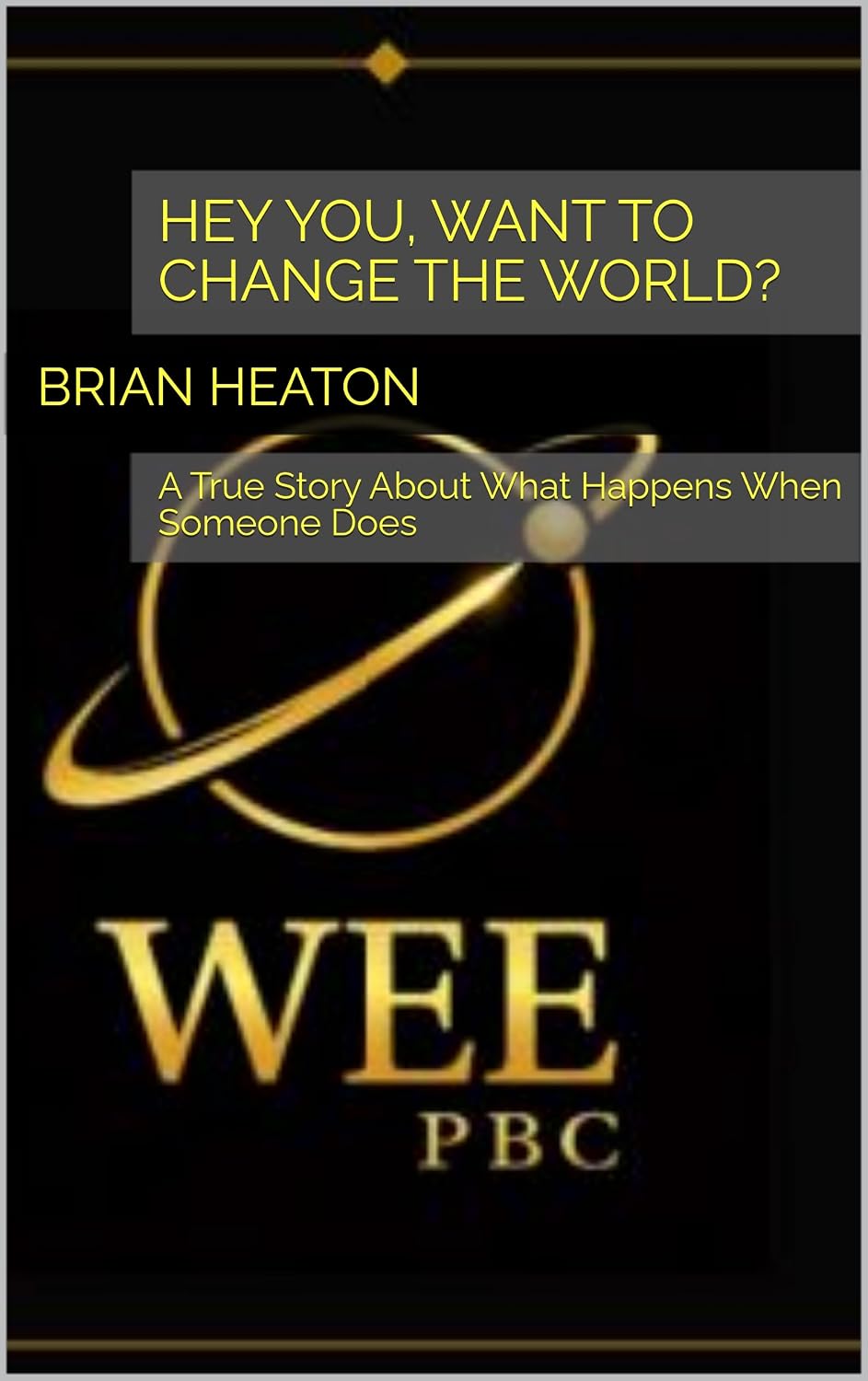 ler totalmente HEY YOU, WANT TO CHANGE THE WORLD?: A True Story About What Happens When Someone Does (English Edition)
