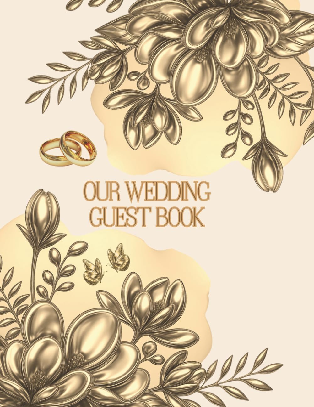OUR WEDDING GUEST BOOK - GOLD: Colorful memory and guestbook for best wishes from family and friends for the newlyweds, a precious keepsake of a special moment in life baixar o livro de graça