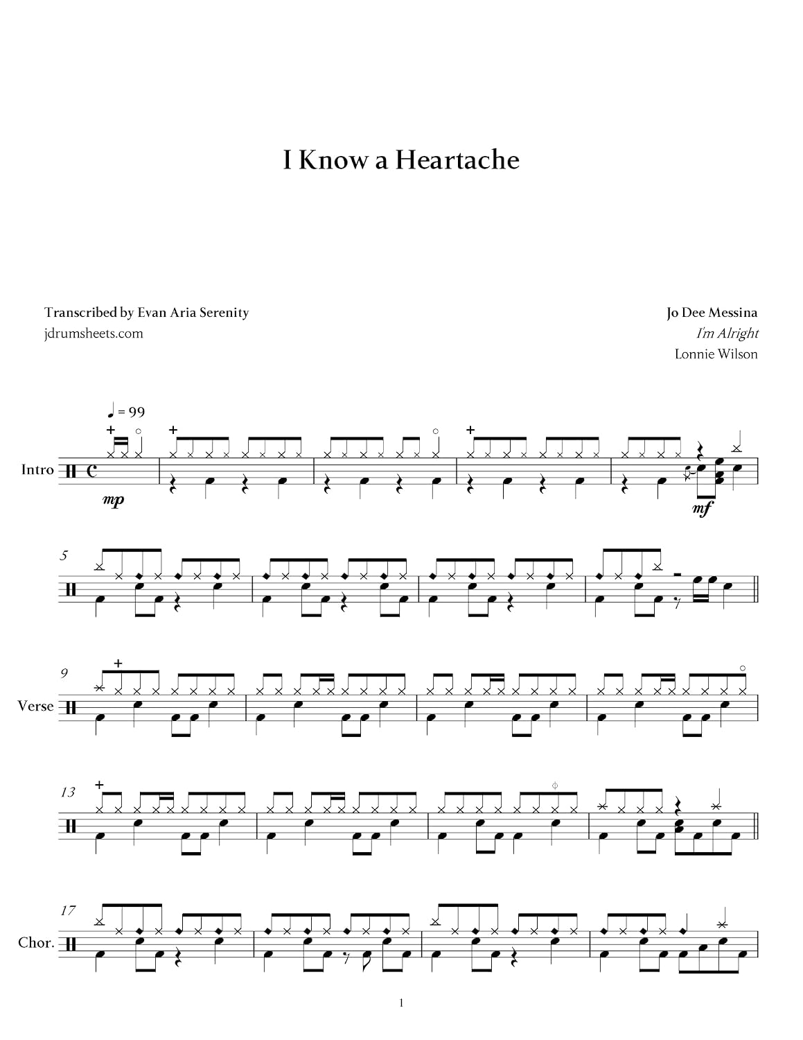 Jo Dee Messina - I Know a Heartache: Drum Sheet Music (JDS: Jo Dee Messina Drum Sheet Music) (English Edition) baixar o livro de graça