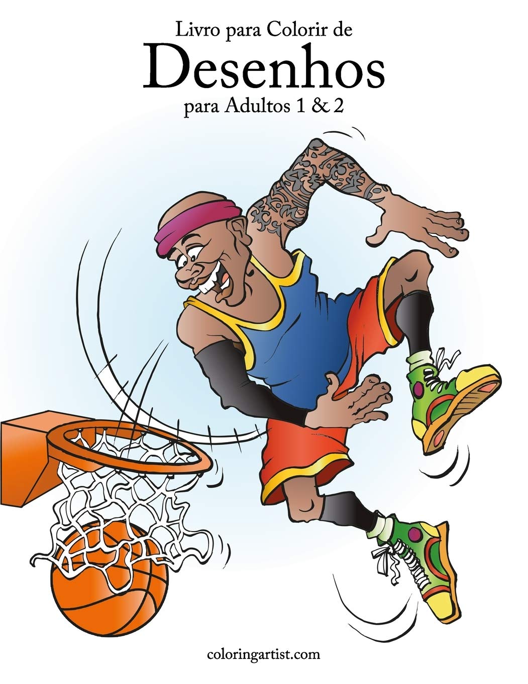 Livro para Colorir de Desenhos para Adultos 1 & 2 baixar o livro de graça