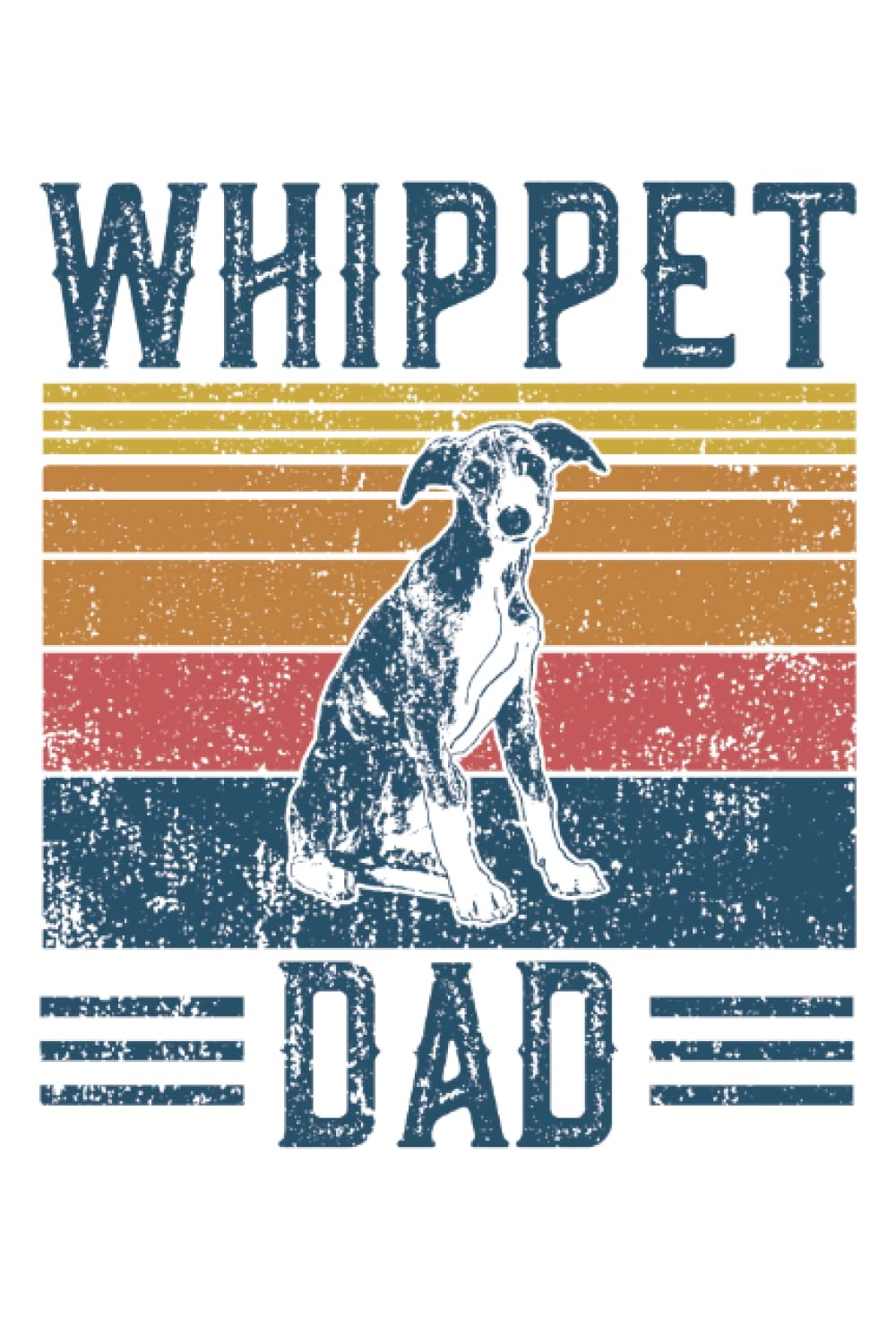 ler totalmente Dog Whippet Dad - Vintage Whippet Dad: A Journal Size (6 x 9 inches) Notebook | Diary | Planner with 120 Lined Pages
