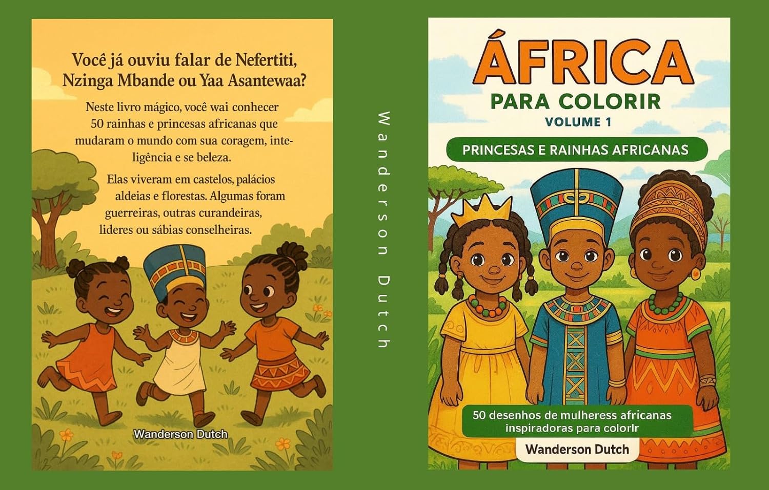 África para colorir: Princesas e Rainhas Africanas baixar livro de graça