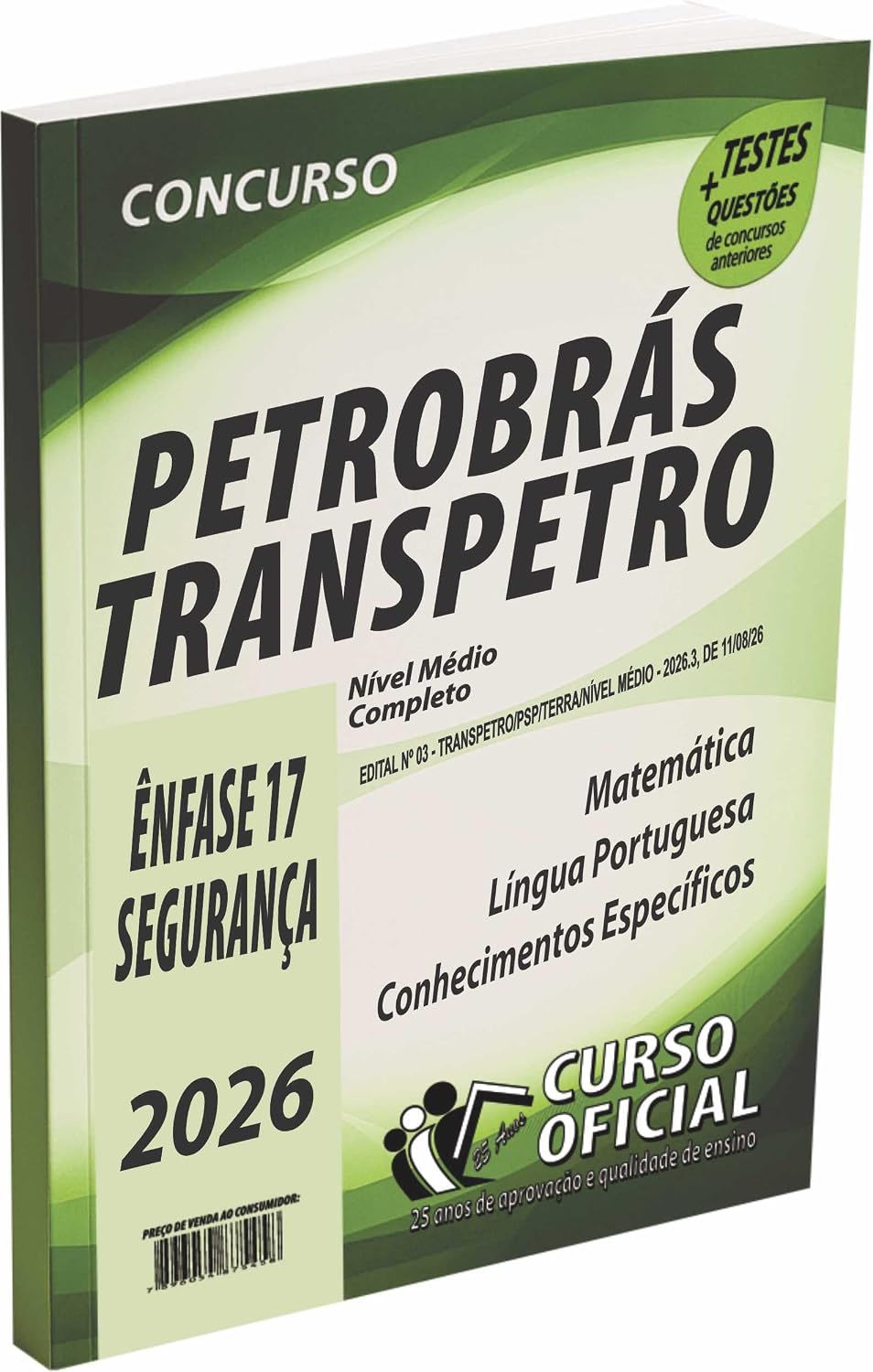 Apostila Transpetro - Petrobras - Ênfase 17 - Segurança: 01 baixar o livro de graça