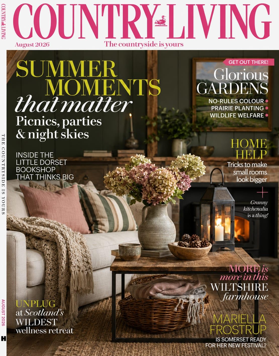 Country Living and Garden Inspirations Featuring Summer Moments, Countryside Entertaining, Glorious Gardens, Farmhouse Decorating Ideas, Small Room Styling... Outdoor Gatherings (English Edition) baixar livro de graça