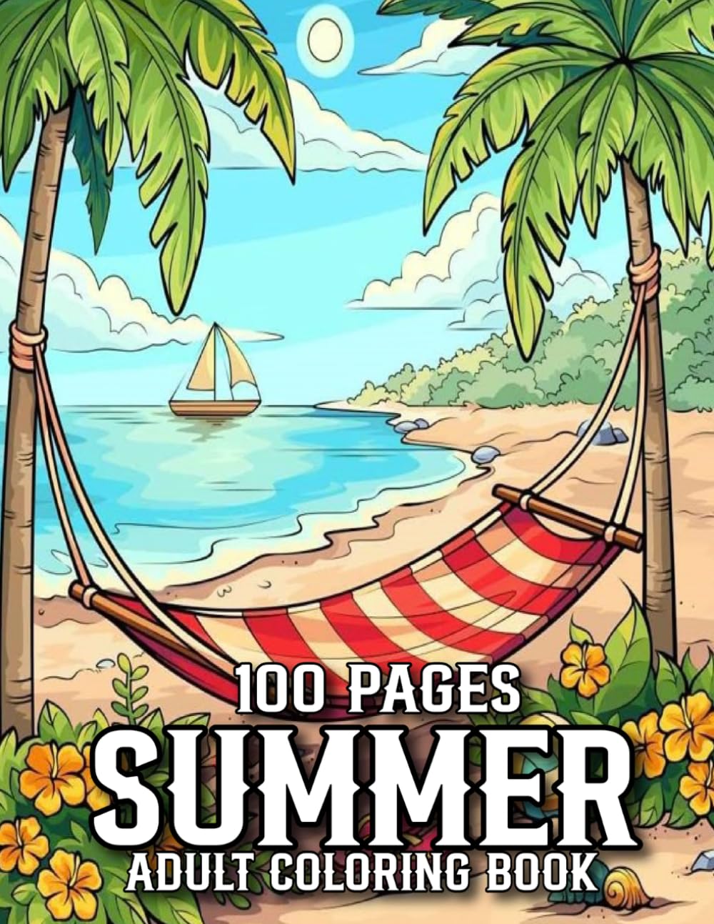 capítulo por capítulo baixar 100 Page Summer coloring Book For Adult