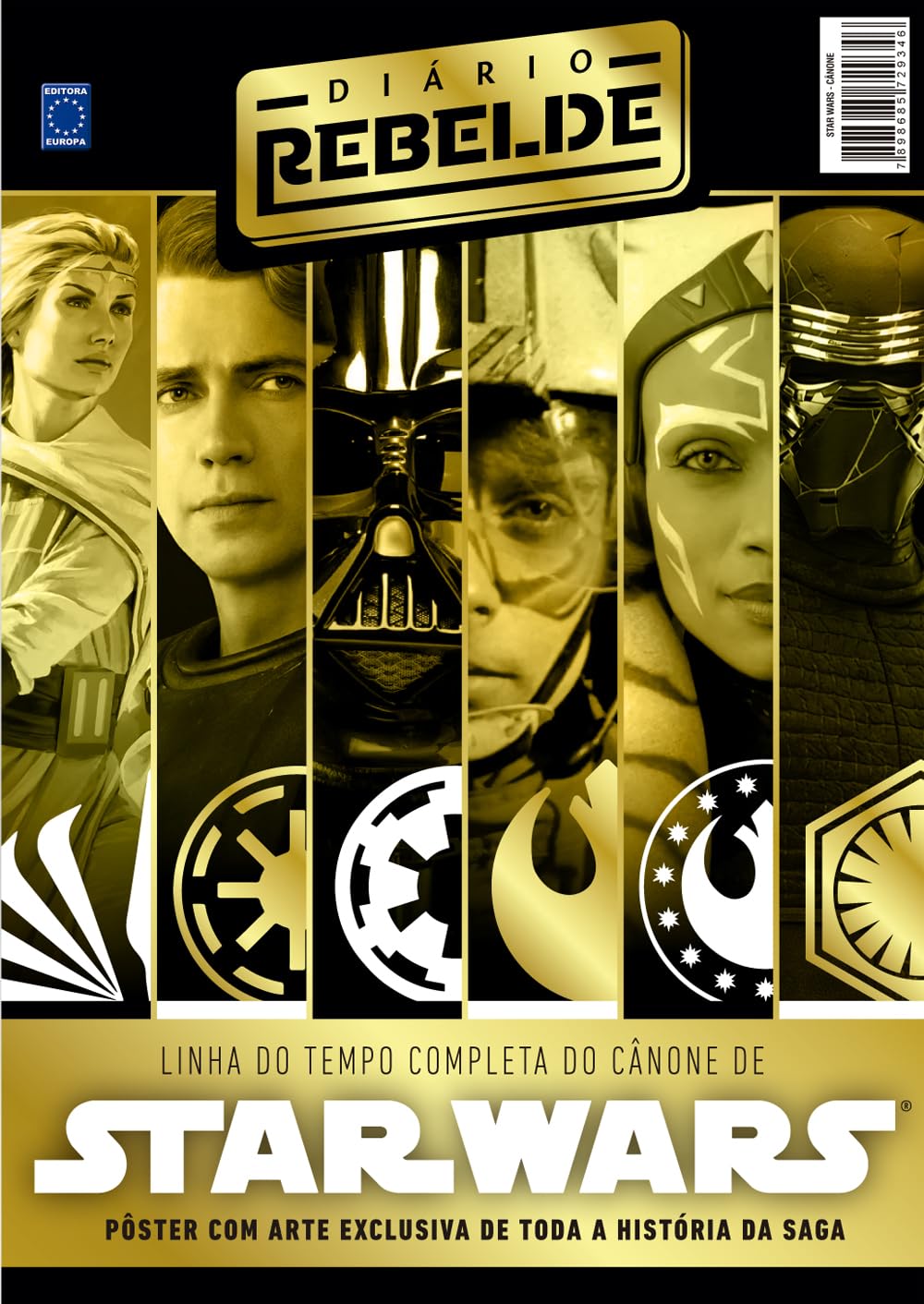 Pôster Diário Rebelde - Star Wars: Linha do Tempo Cânone baixar livro de graça