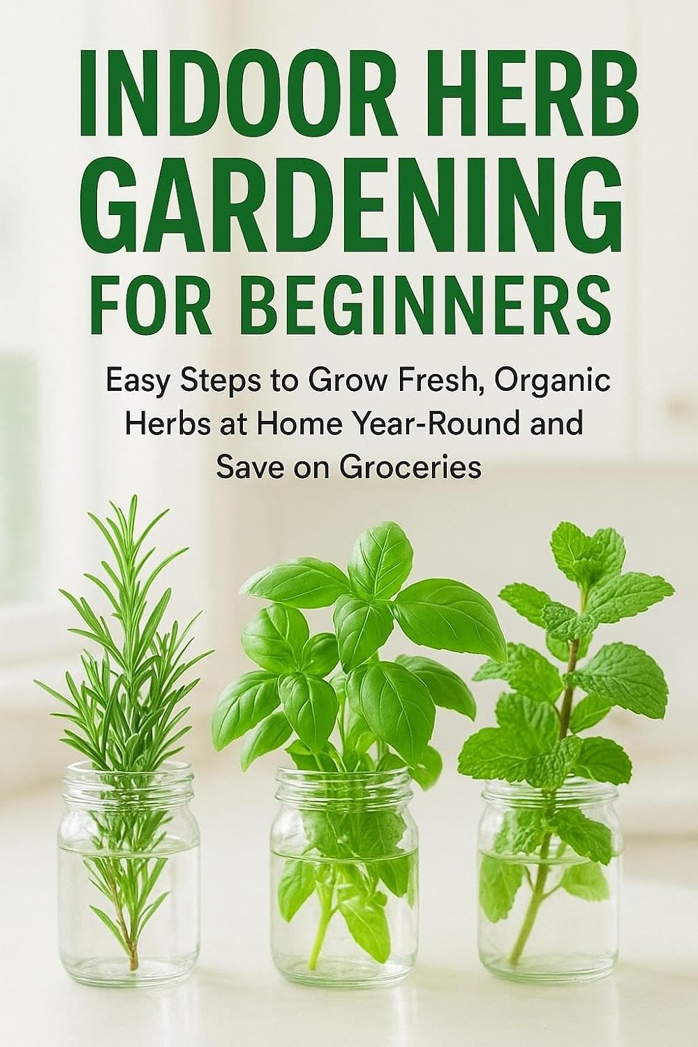 ler totalmente Indoor Herb Gardening For Beginners: Easy Steps to Grow Fresh, Organic Herbs at Home Year-Round and Save on Groceries (English Edition)