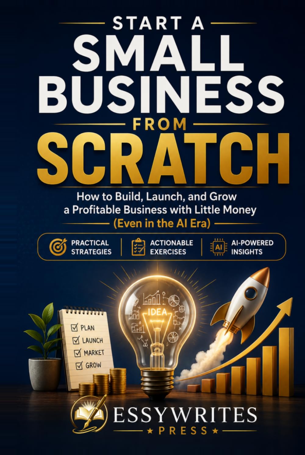 Start a Small Business from Scratch: How to Build, Launch, and Grow a Profitable Business with Little Money (Even in the AI Era) baixar o livro de graça