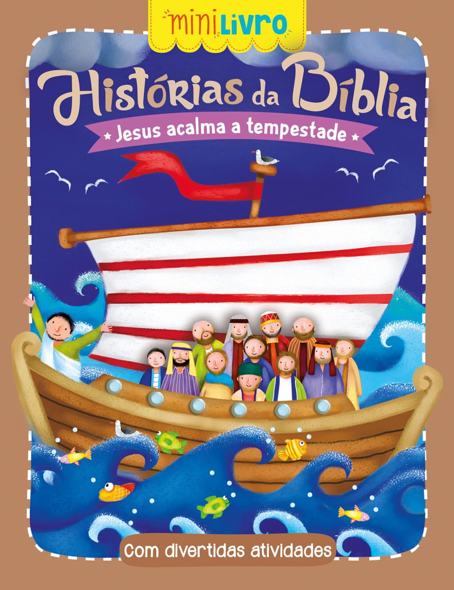 Histórias da Bíblia - Jesus acalma a tempestade baixar o livro de graça