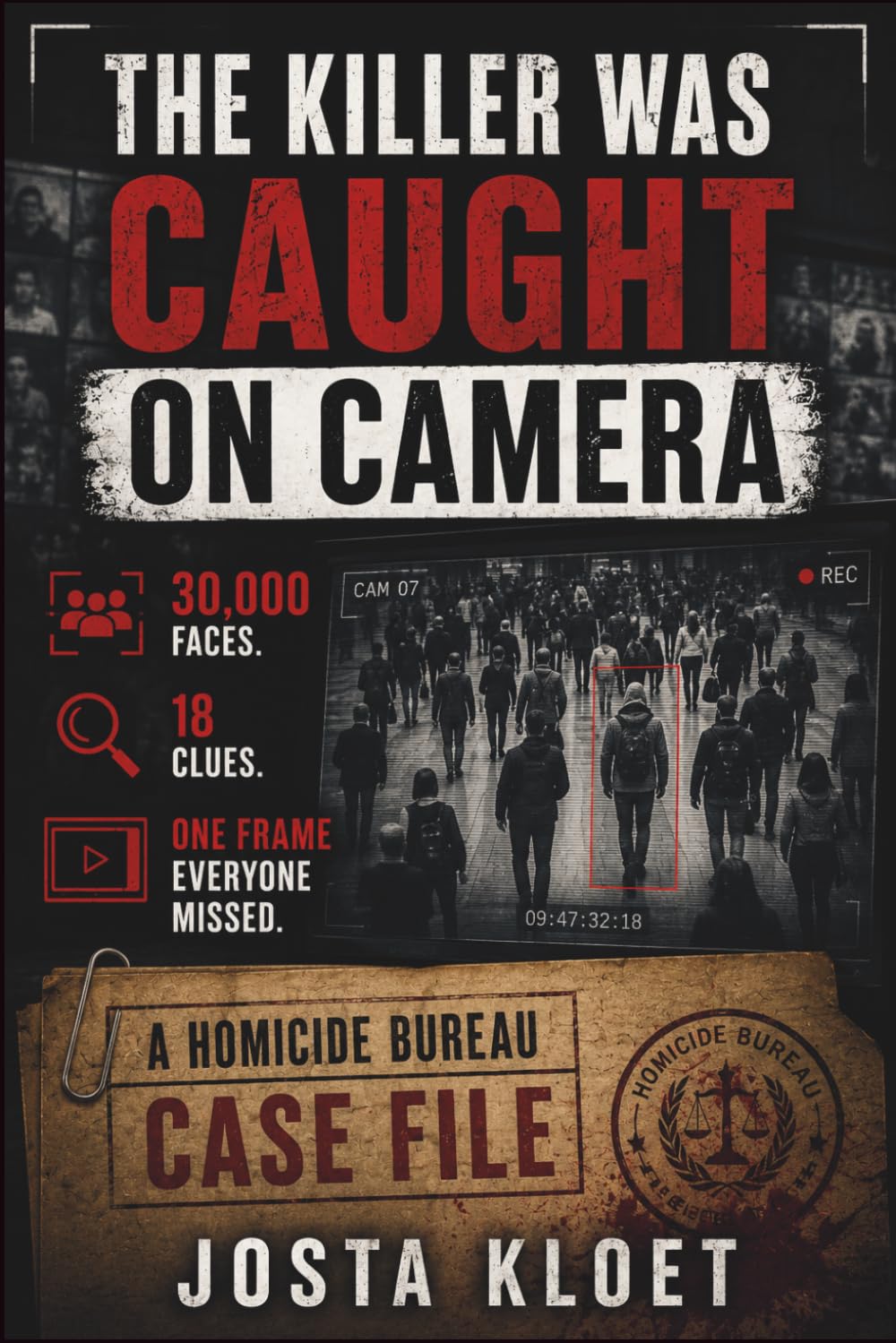 THE KILLER WAS CAUGHT ON CAMERA: 30,000 Faces | 18 Clues | One Frame Everyone Missed | A Homicide Bureau Case File