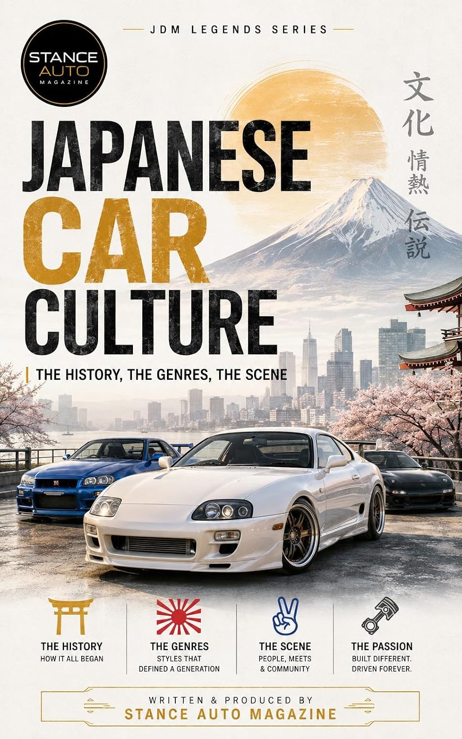 ler totalmente Japanese Car Culture: The History, The Genres, The Scene: JDM Legends Series — An Unfiltered Guide to Hashiriya Street Racing, Bosozoku Style, Tuning Heritage,... Car Culture Book Series 5) (English Edition)