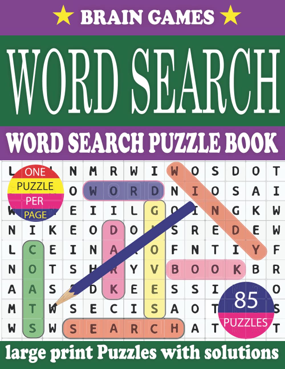 Word Search Puzzle Book For Adults: Large Print Word Search Puzzle Book for Adults to Enjoying Leisure Time With Solutions (Vol. 66) baixar livro de graça