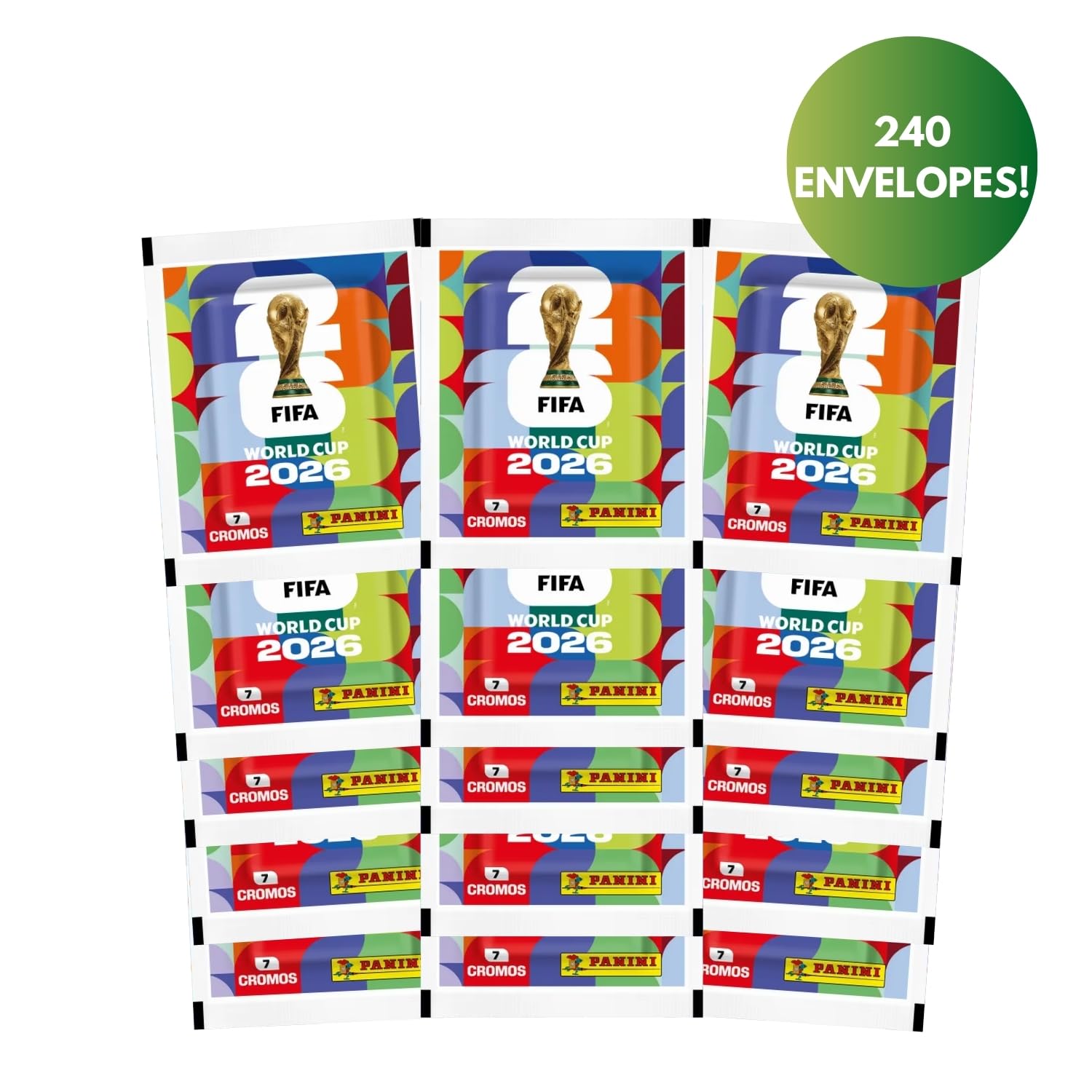 ler totalmente Kit Figurinhas Copa Do Mundo 2026 - 240 envelopes (1680 Figurinhas!)