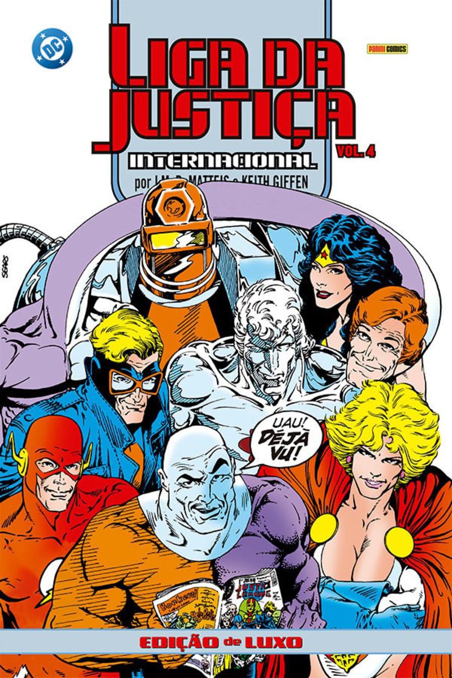 Liga da Justiça Internacional por J.M. DeMatteis e Keith Giffen – Edição de Luxo Vol. 4