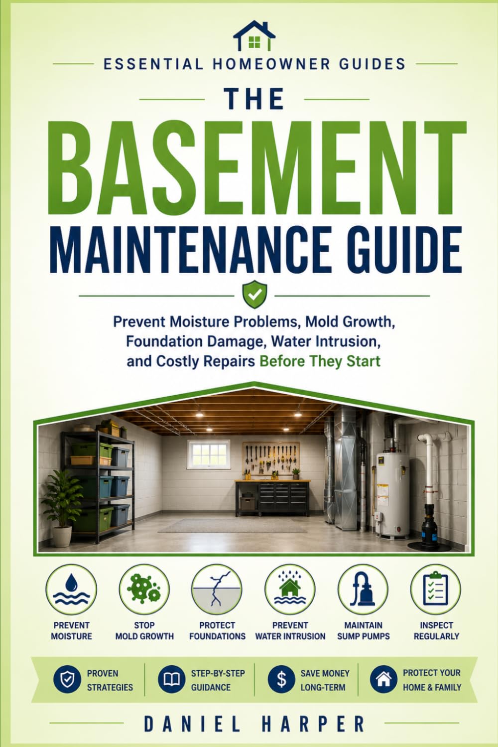 ler totalmente The Basement Maintenance Guide: Prevent Moisture Problems, Mold Growth, Foundation Damage, Water Intrusion, and Costly Repairs Before They Start (Essential Homeowner Guides)