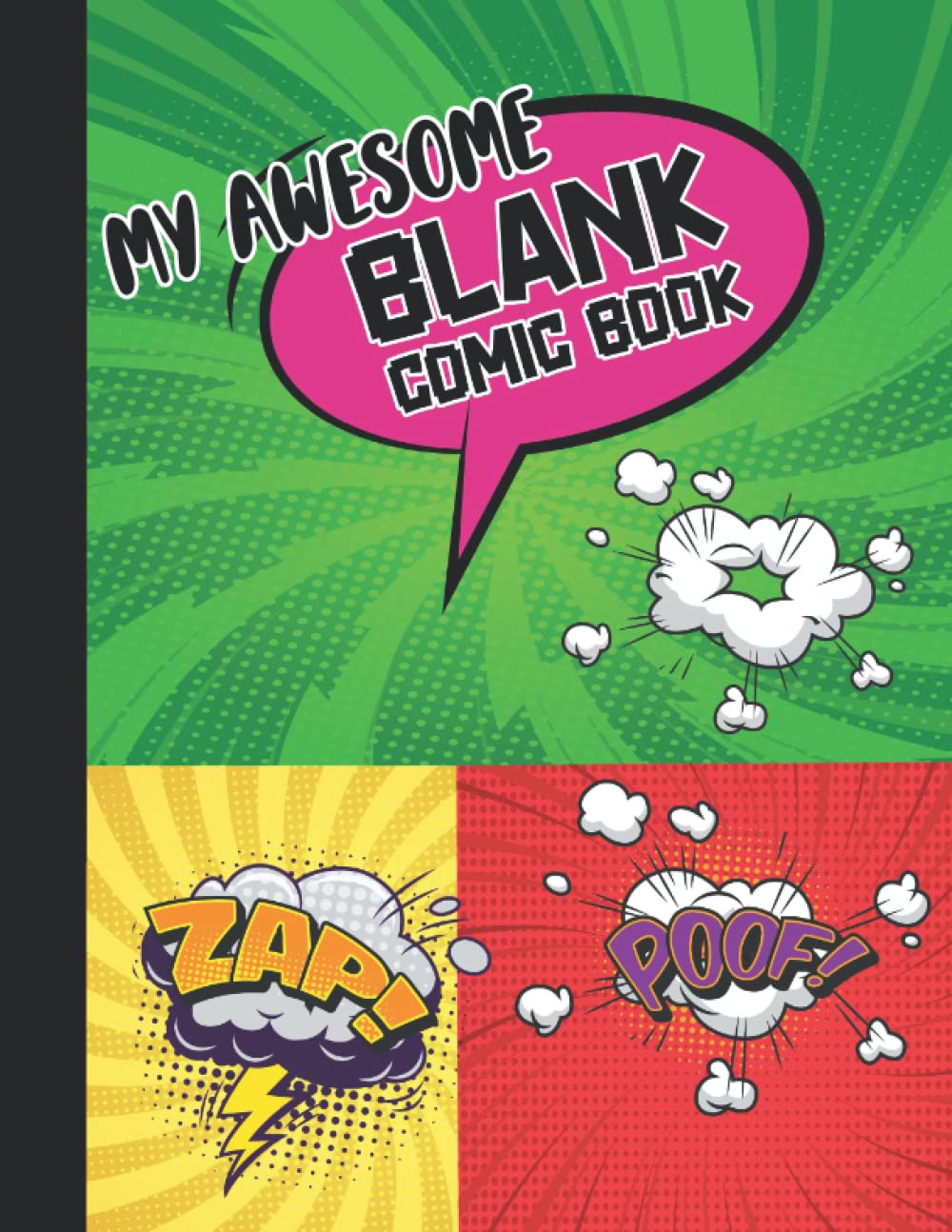 ler totalmente my Awesome blank Comic Book: Draw Your own Comics And Create The Best Stories Comics & Graphic Novels, Comic Book With Lots of Templates