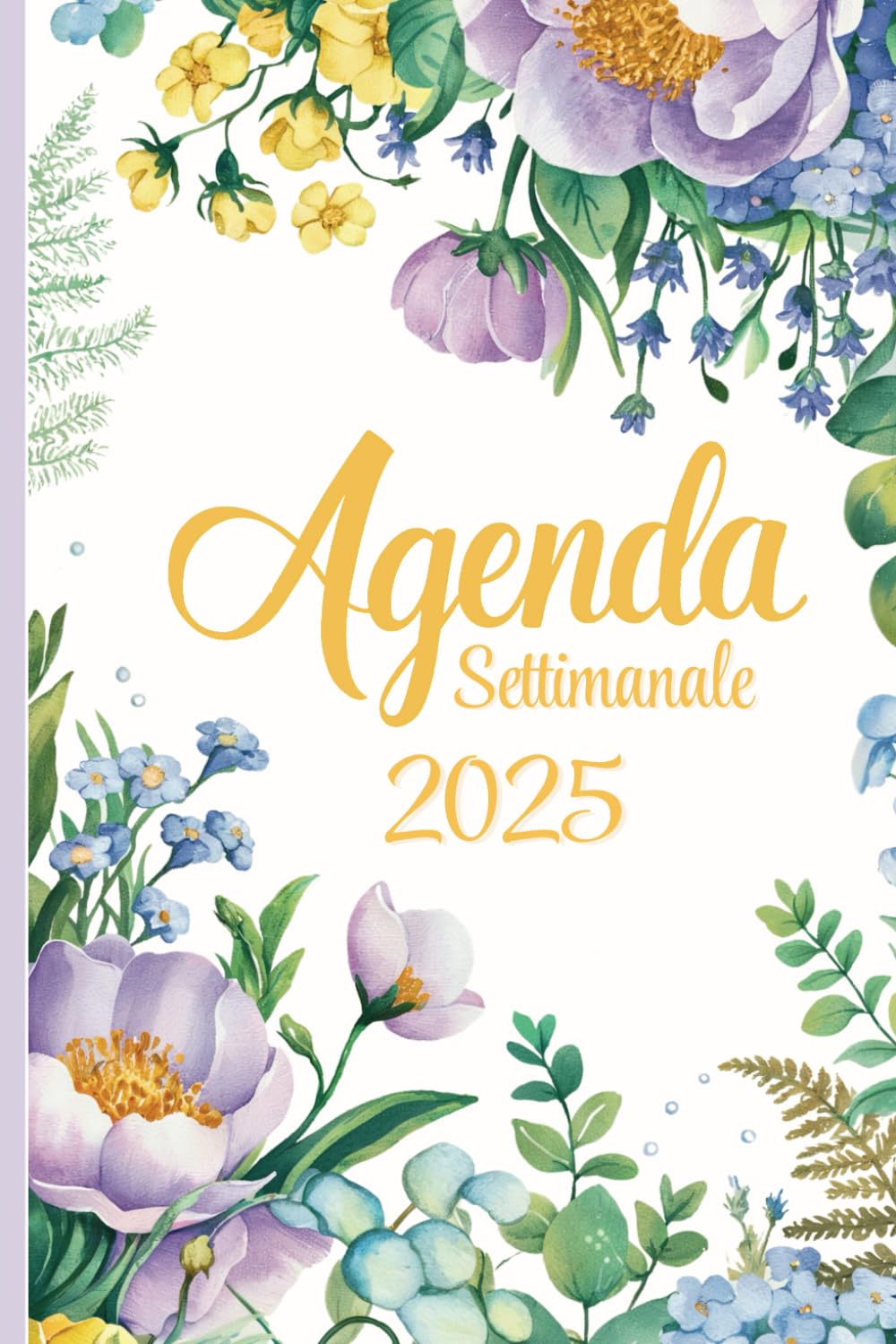 ler totalmente Agenda 2025 settimanale orizzontale: da Gennaio a Dicembre 12 mesi, settimana su due pagine. Formato A5, Italiano. Planner mensile, schede contatti... regalo utile per tutti. (Italian Edition)