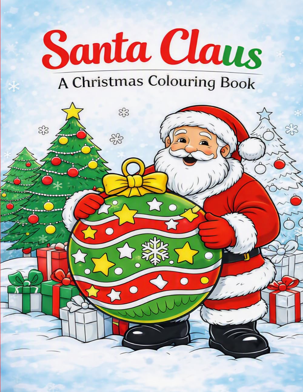 capítulo por capítulo baixar Santa Clause: A Colouring Book 2026 Edition: Paperback • 8.5 × 11 • Santa Clause Colouring Book • Fine Line Illustrations • Holiday Fun • Relaxation •... • Perfect for All Ages (Kids that Colour)