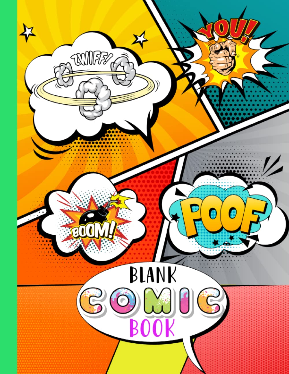 Blank Comic Book: for kids Create Your Own Story Book with 120 Pages of Comic Book Templates Empty Story Board To Write and Draw baixar livro de graça
