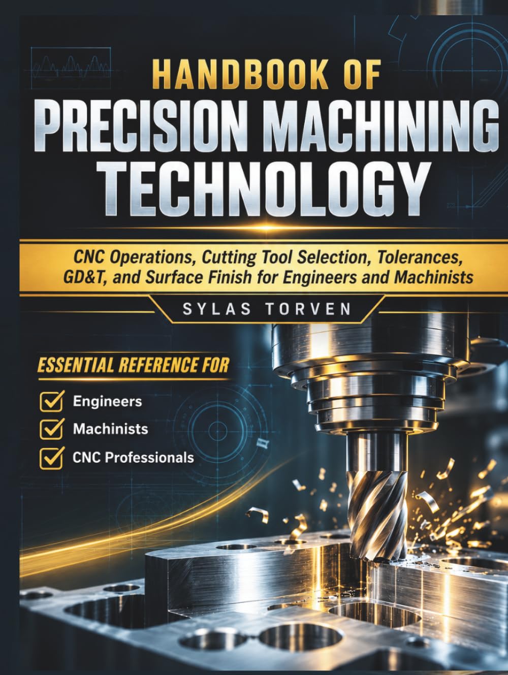 ler totalmente Handbook Of Precision Machining Technology: CNC Operations, Cutting Tool Selection, Tolerances, GD&T, and Surface Finish for Engineers and Machinists